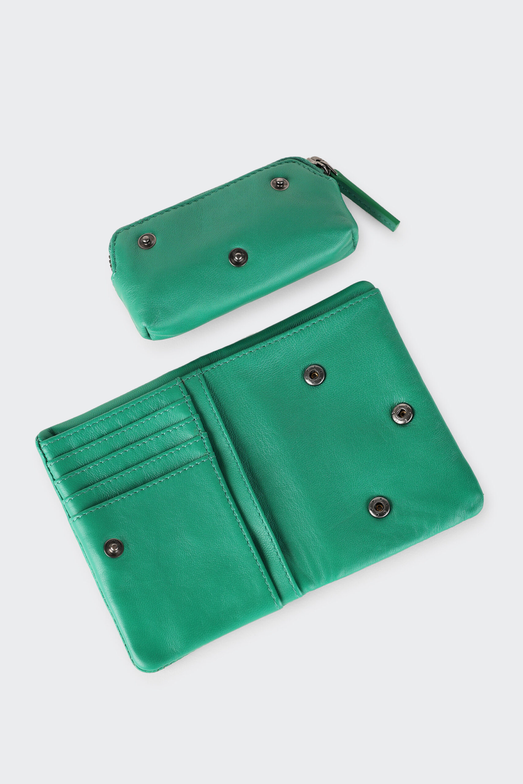 MIARMA Storm Wallet portefeuille cuir détachable zippé