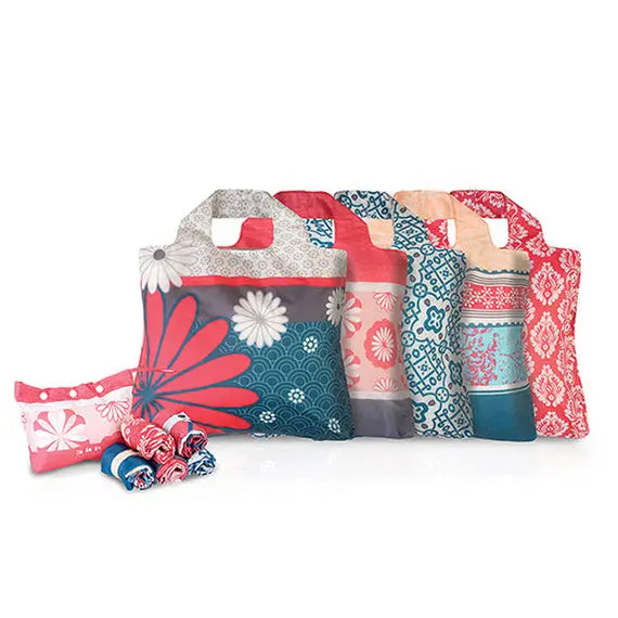 Envirosax Sun Kissed lot 5 sacs réutilisables pliables
