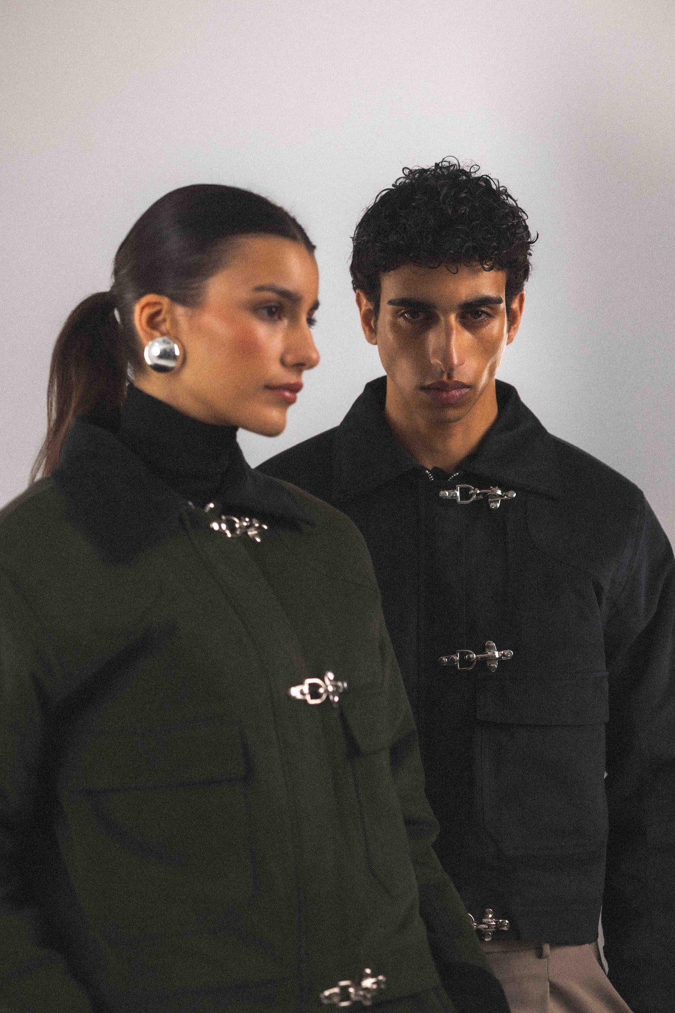 BOBO PARIS Adam blouson court noir matelassé unisexe