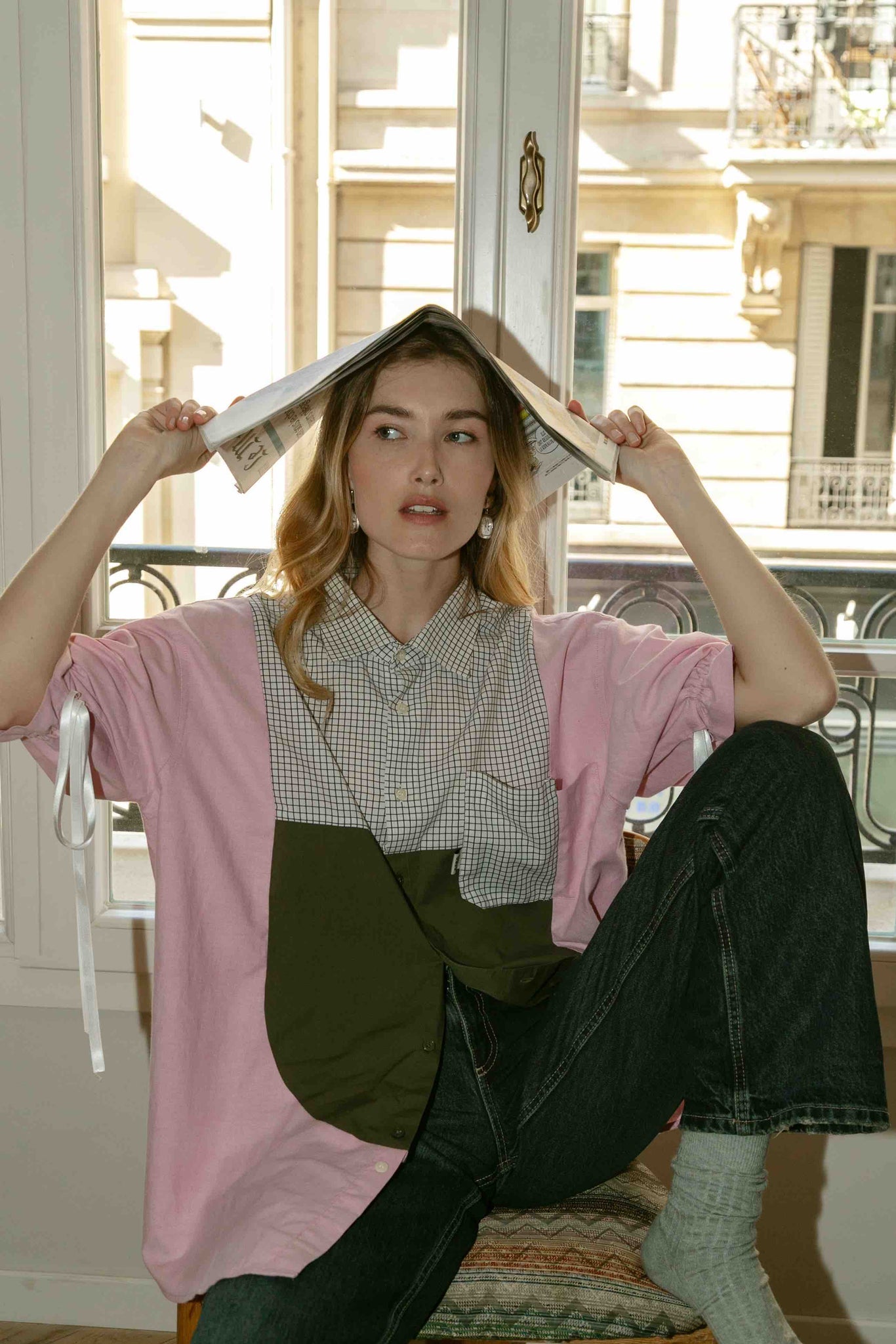 BOBO PARIS Les Hauts Louane chemise unique coton Taille U