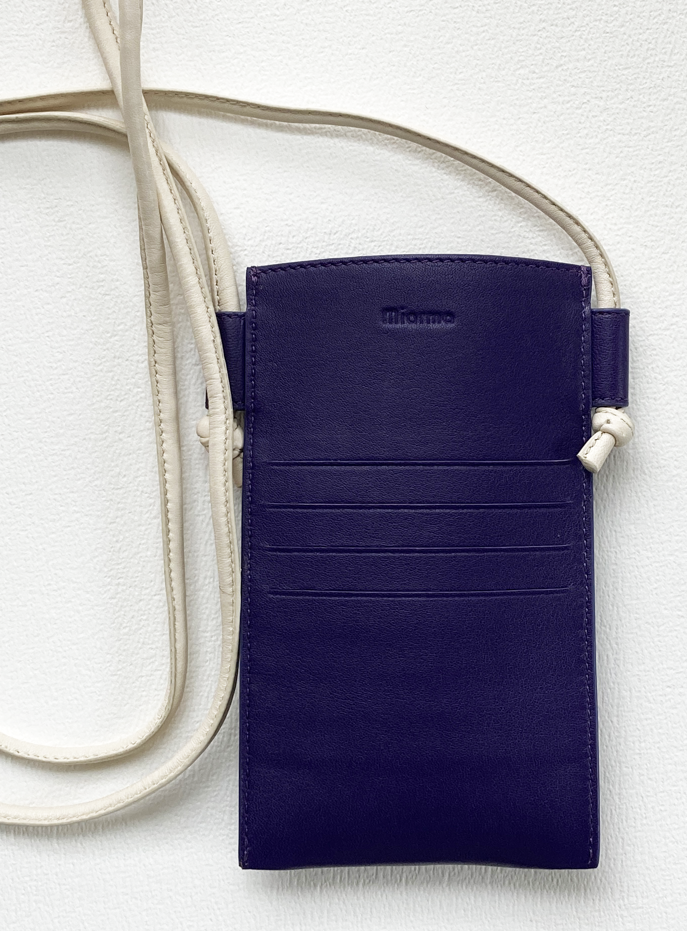MIARMA Pronto étui portable cuir agneau bandoulière