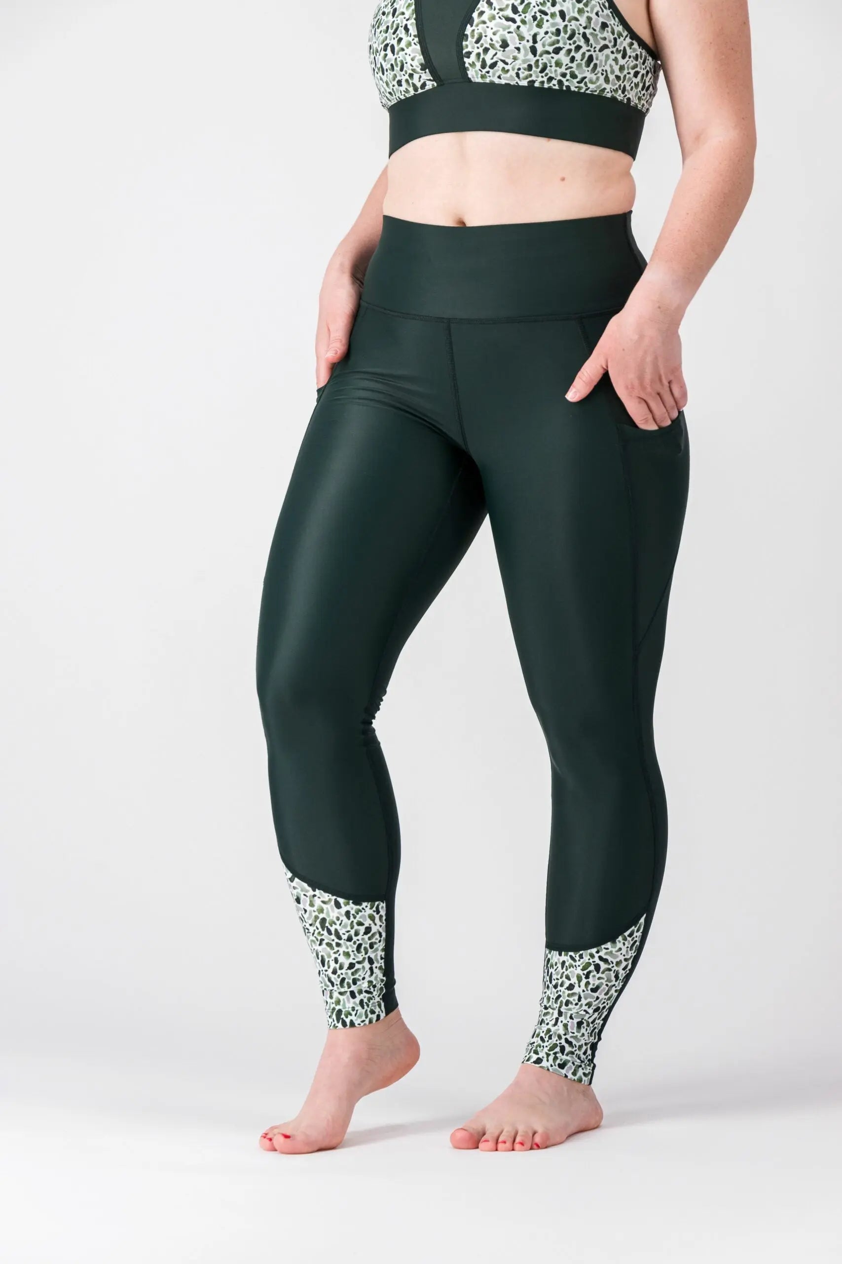 GAYASKIN FLOW Scotland legging sport femme poches taille haute