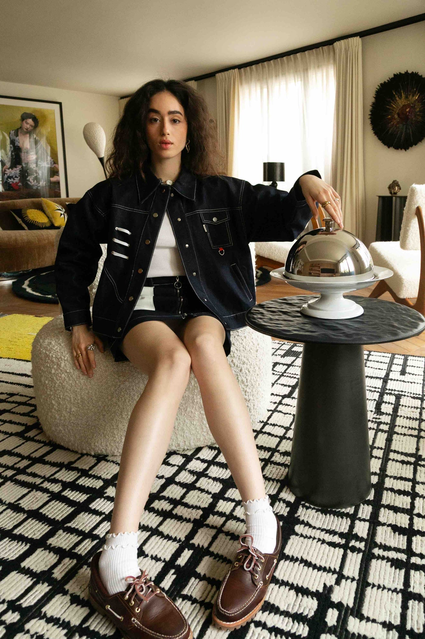 Bobo Paris Nora veste en jean coton taille M