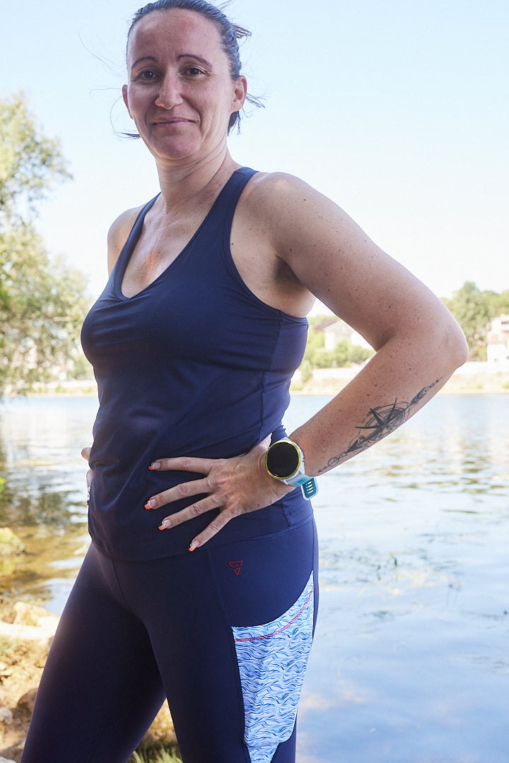 GAYASKIN L'Indépendante débardeur sport brassière intégrée