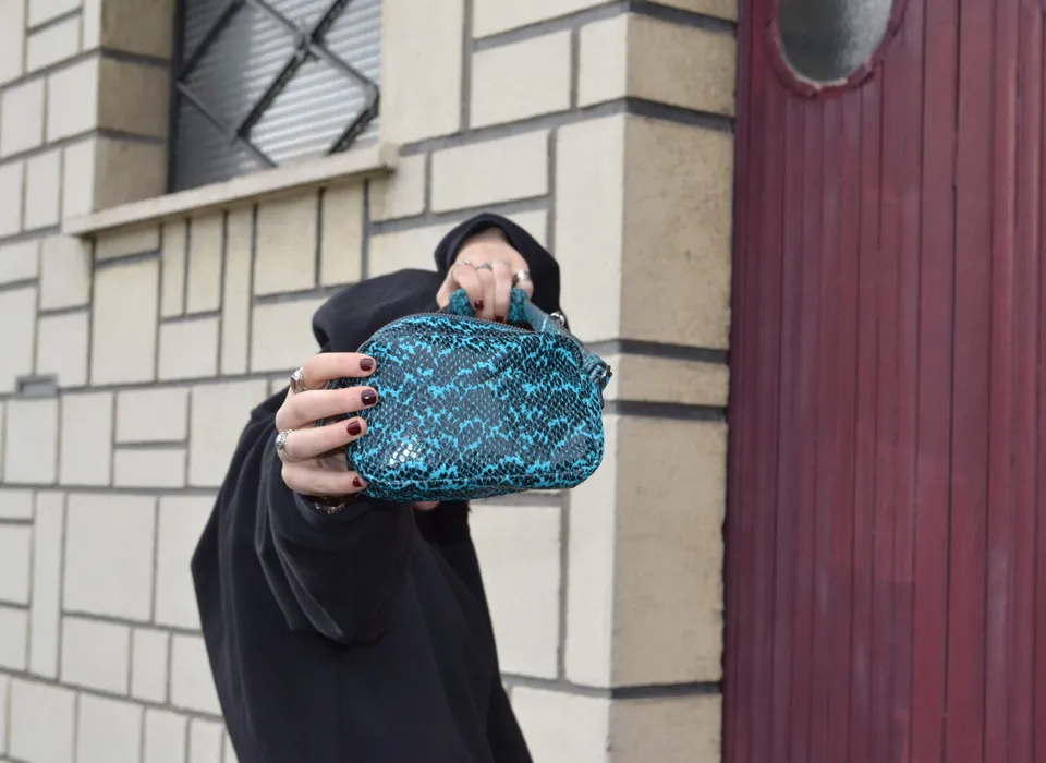 MIARMA Mini camera bag Storm sac cuir restes