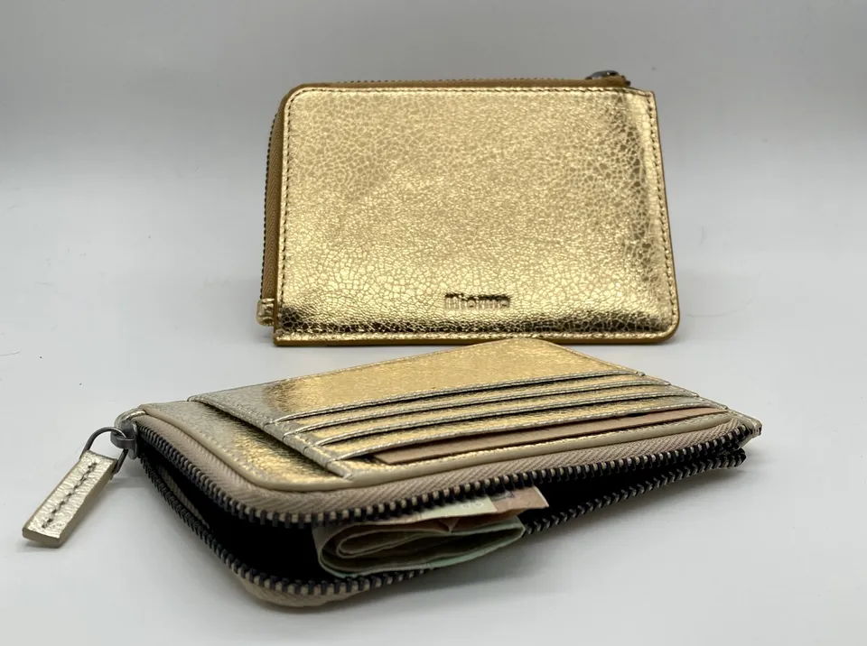 MIARMA Complet portefeuille cuir recyclé compact