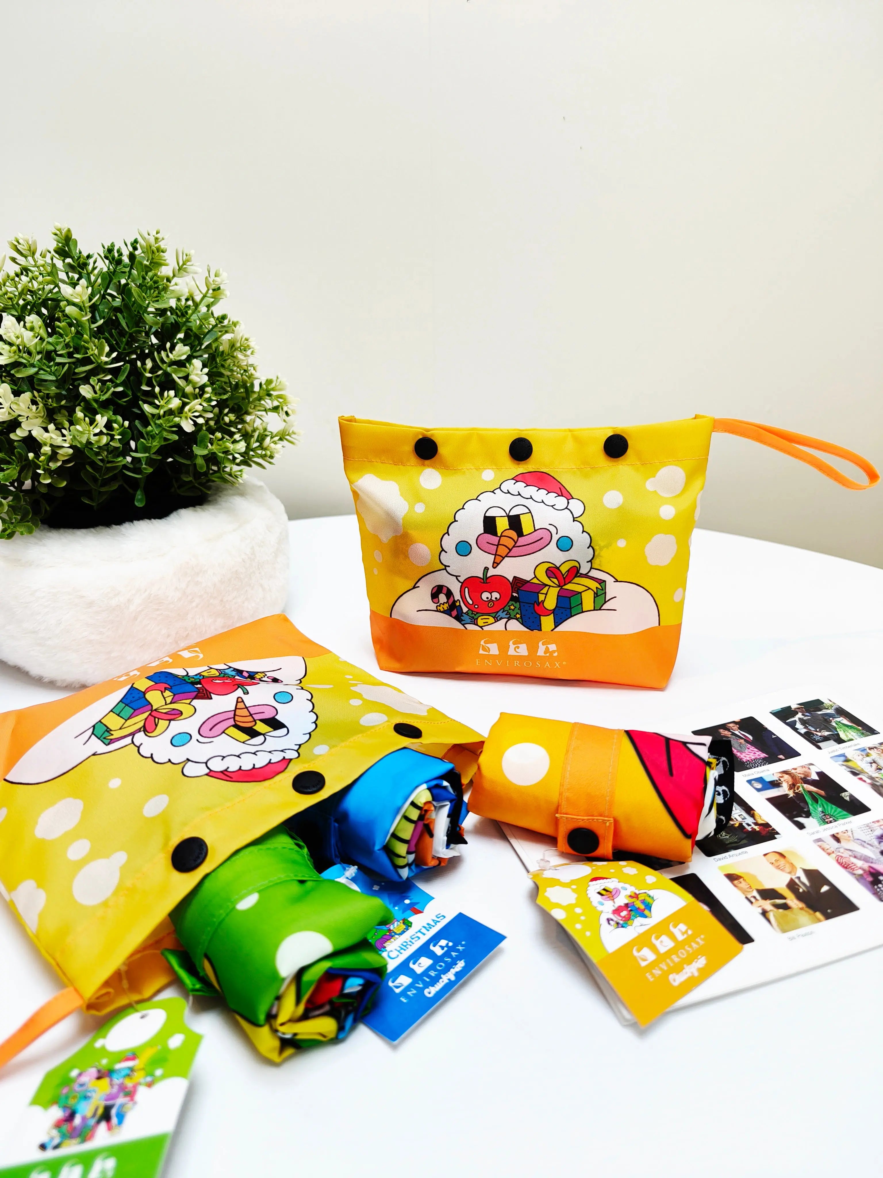 Envirosax Full Pouch lot 3 sacs réutilisables Hiver