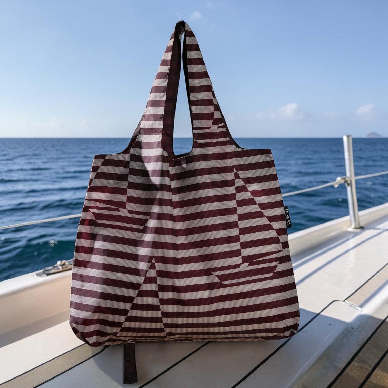 Envirosax Porto Soleil lot 5 sacs courses pliables polyester