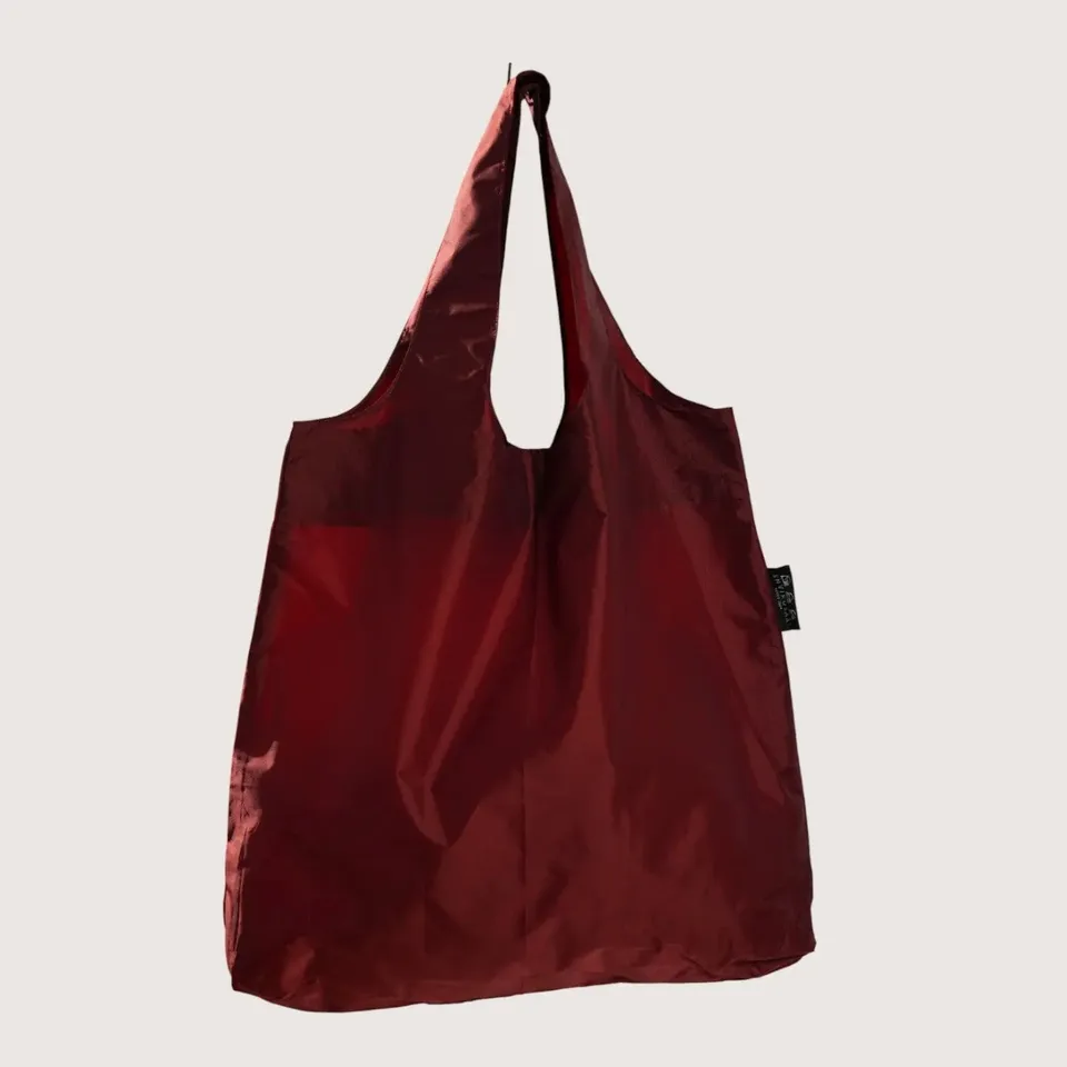 Envirosax sac courses pliable nylon rouge foncé