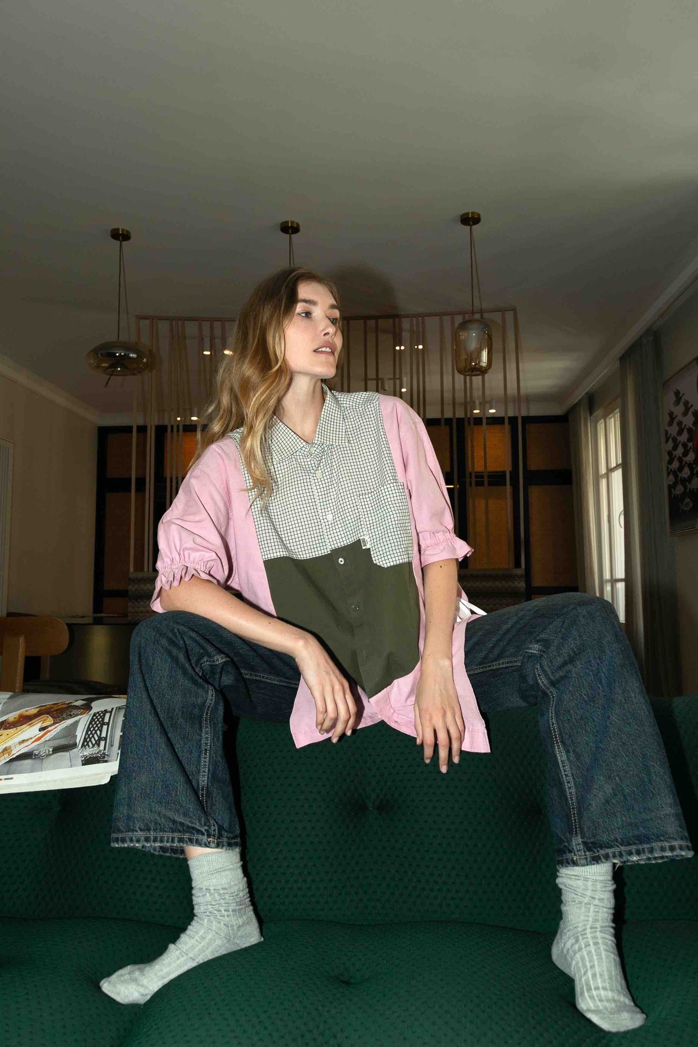 BOBO PARIS Les Hauts Louane chemise unique coton Taille U