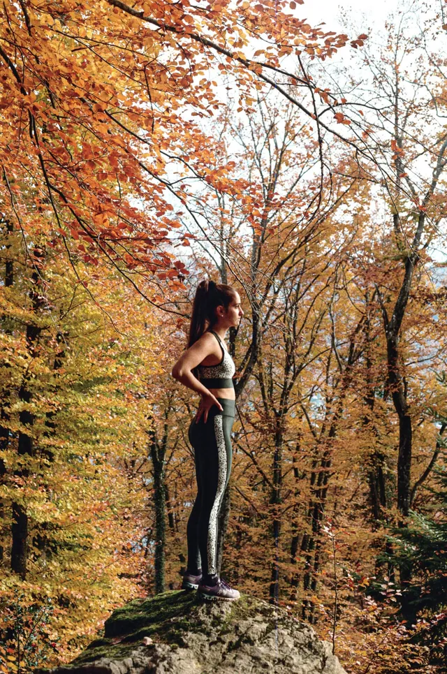 GAYASKIN Scotland Legging Sport FLY Taille Haute Poche