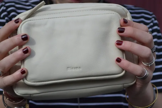 MIARMA Storm Camera Bag sac bandoulière cuir 2 sangles