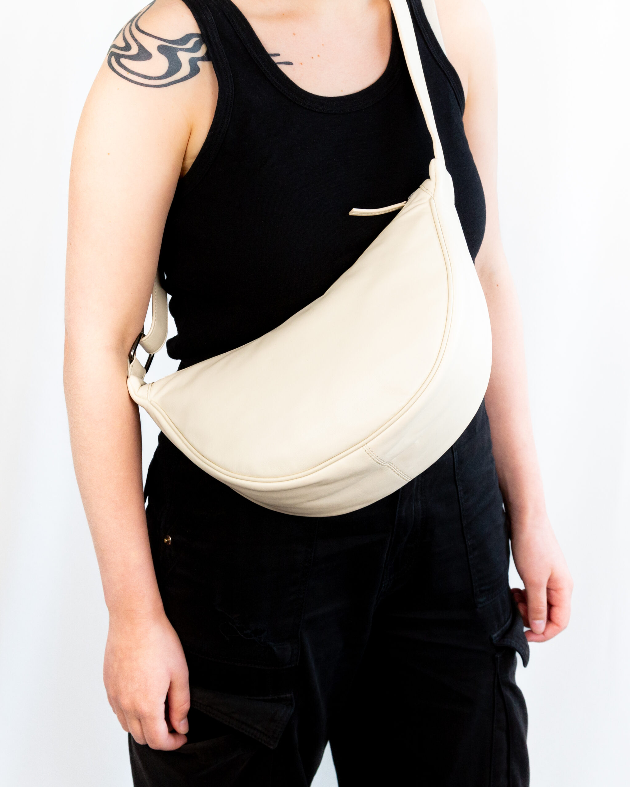 MIARMA Sacs Banana sac banane cuir recyclé ajustable