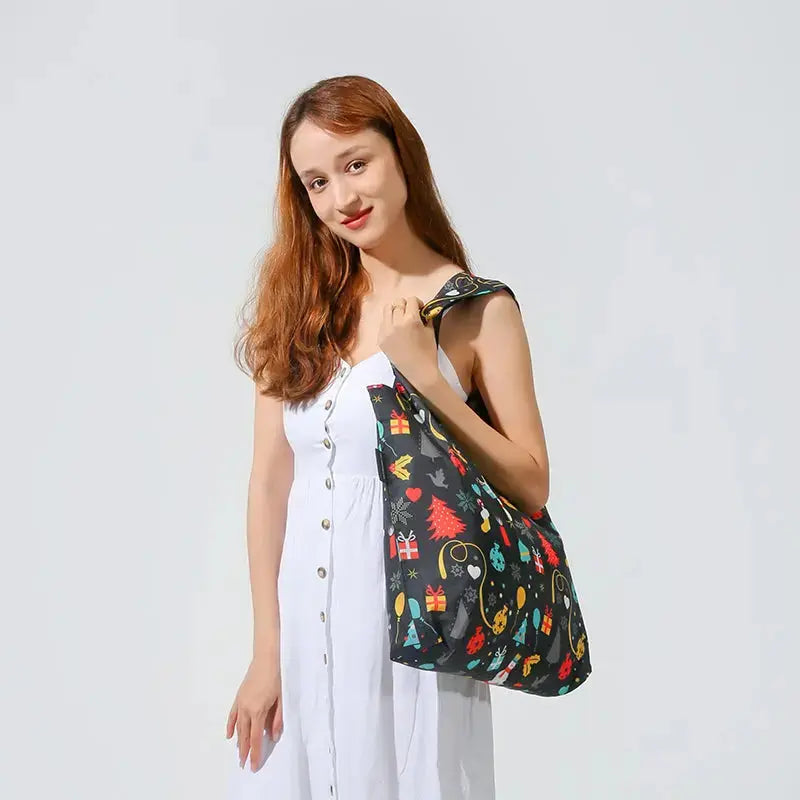 Envirosax Bonhomme Neige sac cabas réutilisable Noël