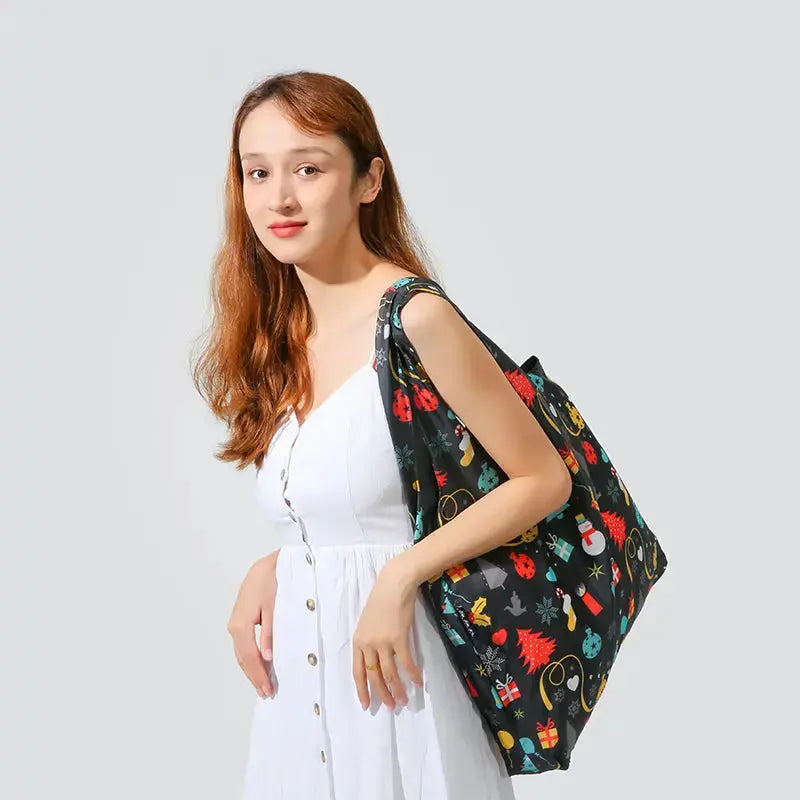 Envirosax Bonhomme Neige sac cabas réutilisable Noël