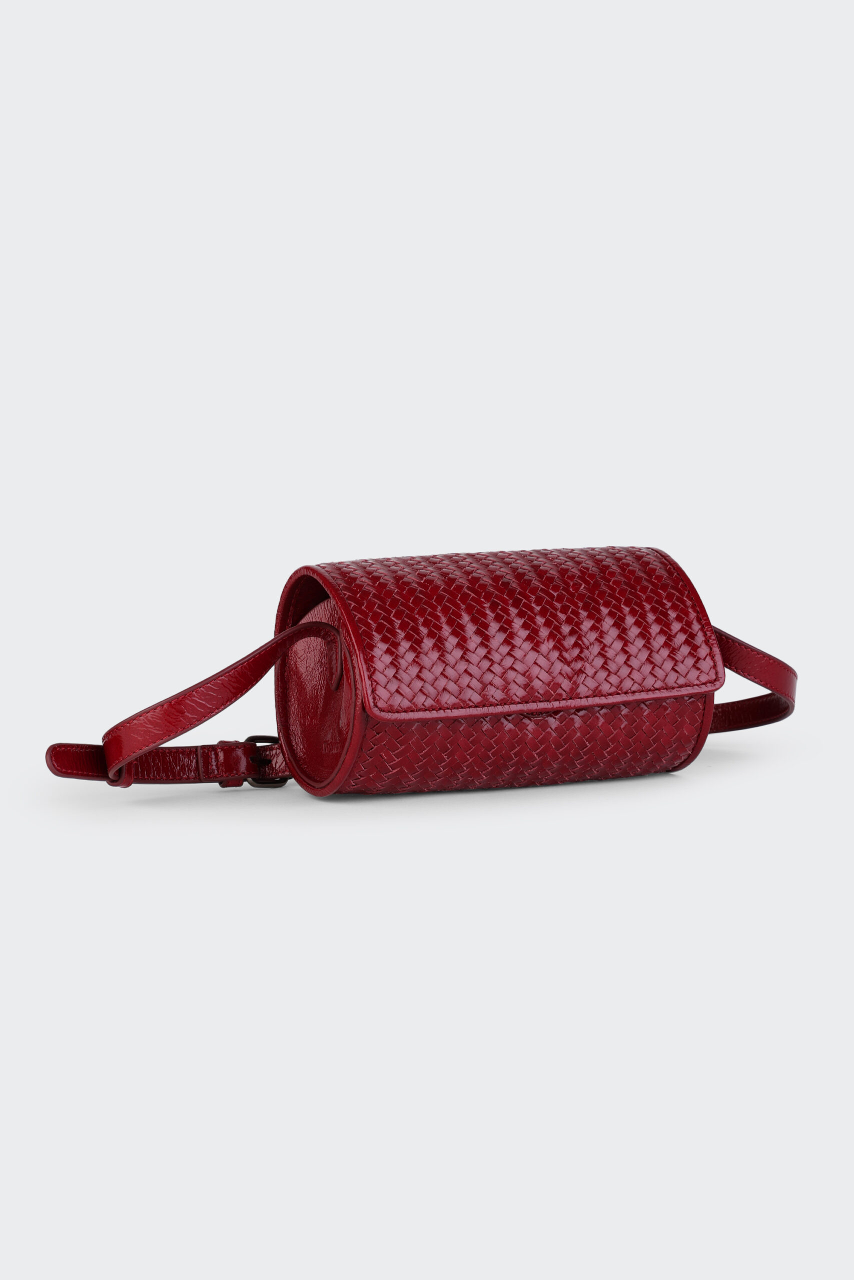 MIARMA Furious Round Braided Bag sac rond cuir tressé