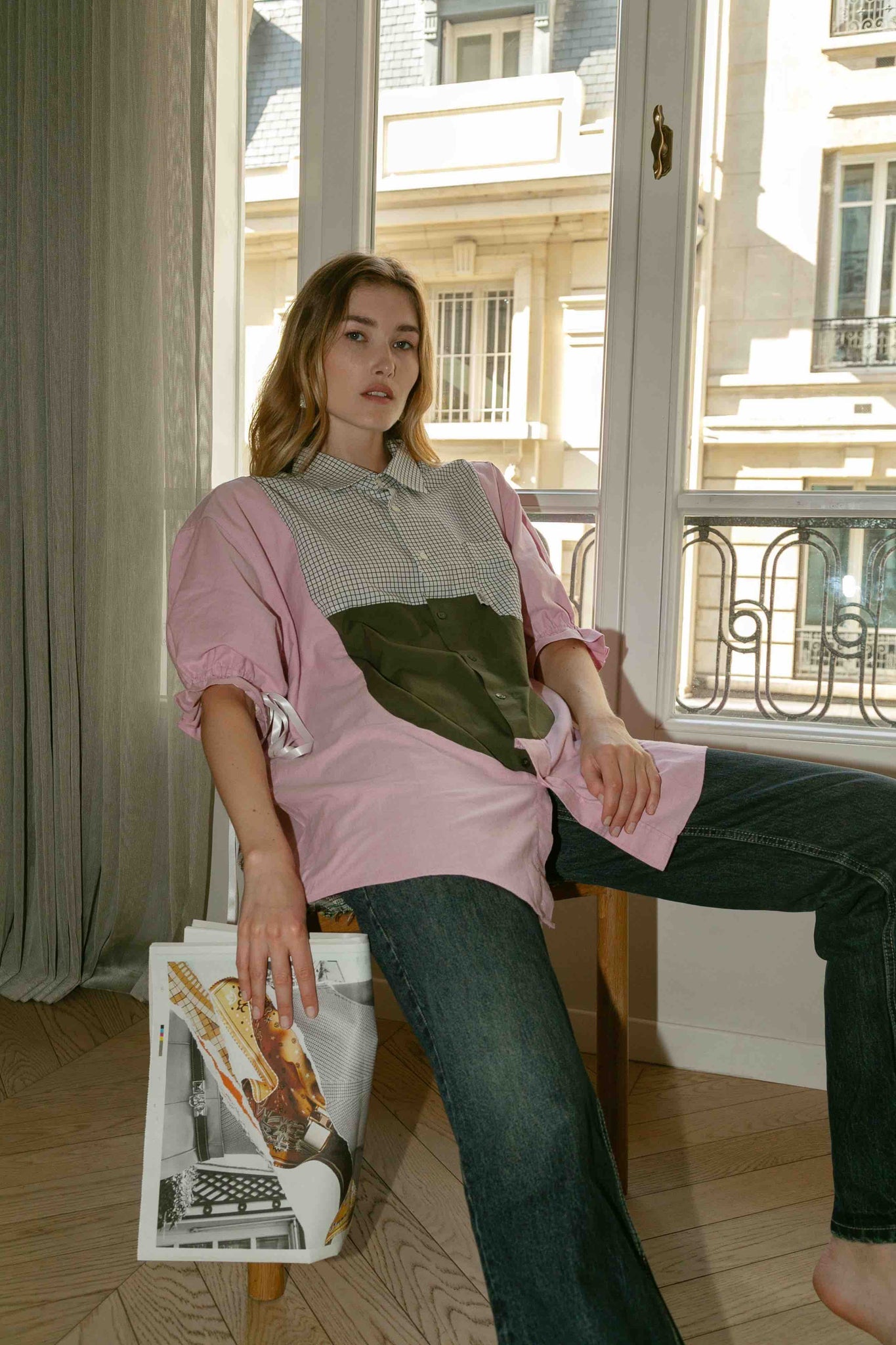 BOBO PARIS Les Hauts Louane chemise unique coton Taille U