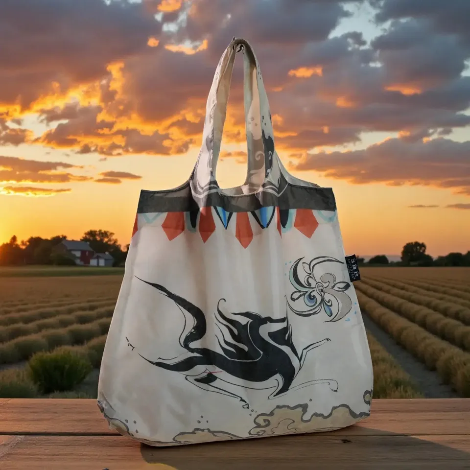 Envirosax Ankara Bag 2 sac réutilisable pliable recyclé