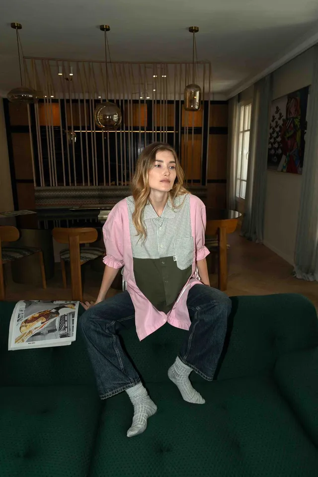 BOBO PARIS Les Hauts Louane chemise unique coton Taille U
