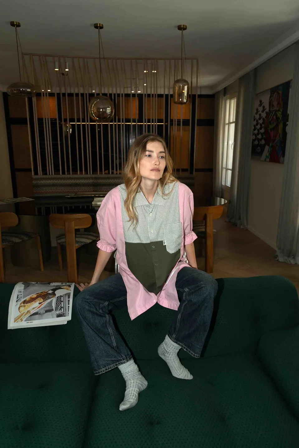 BOBO PARIS Les Hauts Louane chemise unique coton Taille U