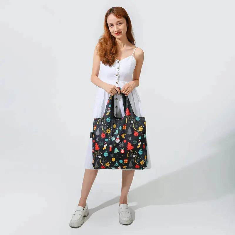Envirosax Bonhomme Neige sac cabas réutilisable Noël