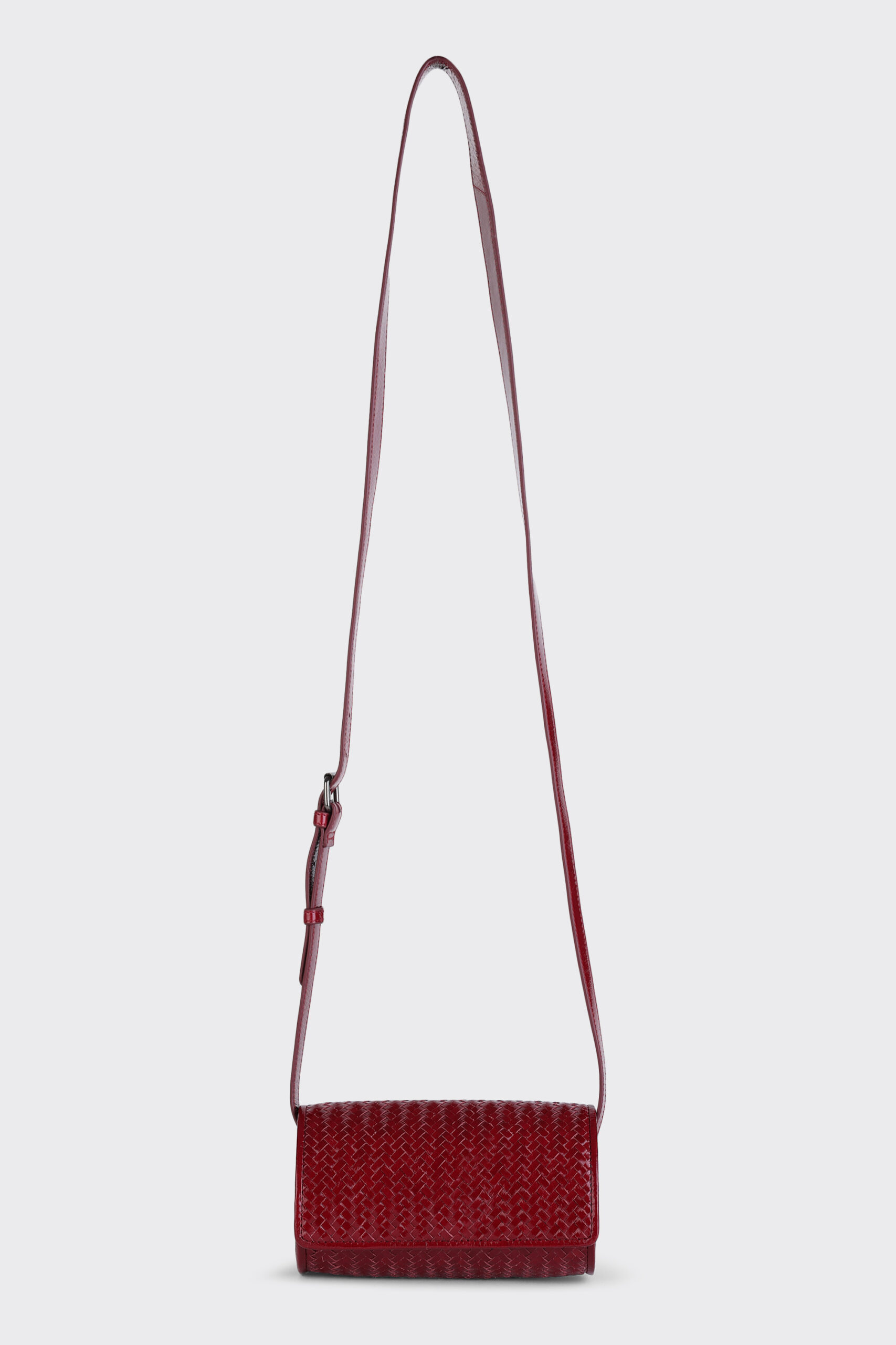 MIARMA Furious Round Braided Bag sac rond cuir tressé