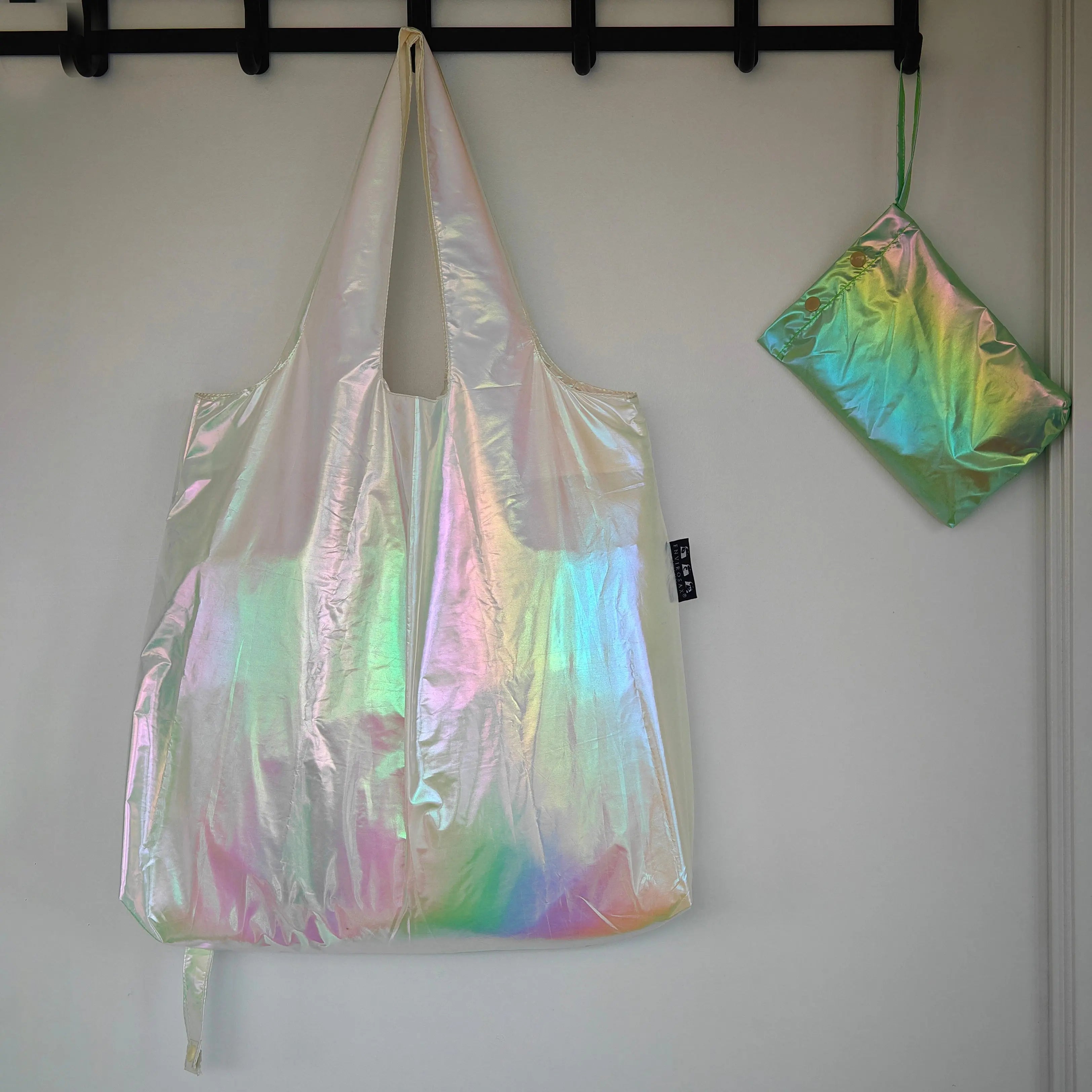 Envirosax Silver Space lot 3 sacs réutilisables pochettes