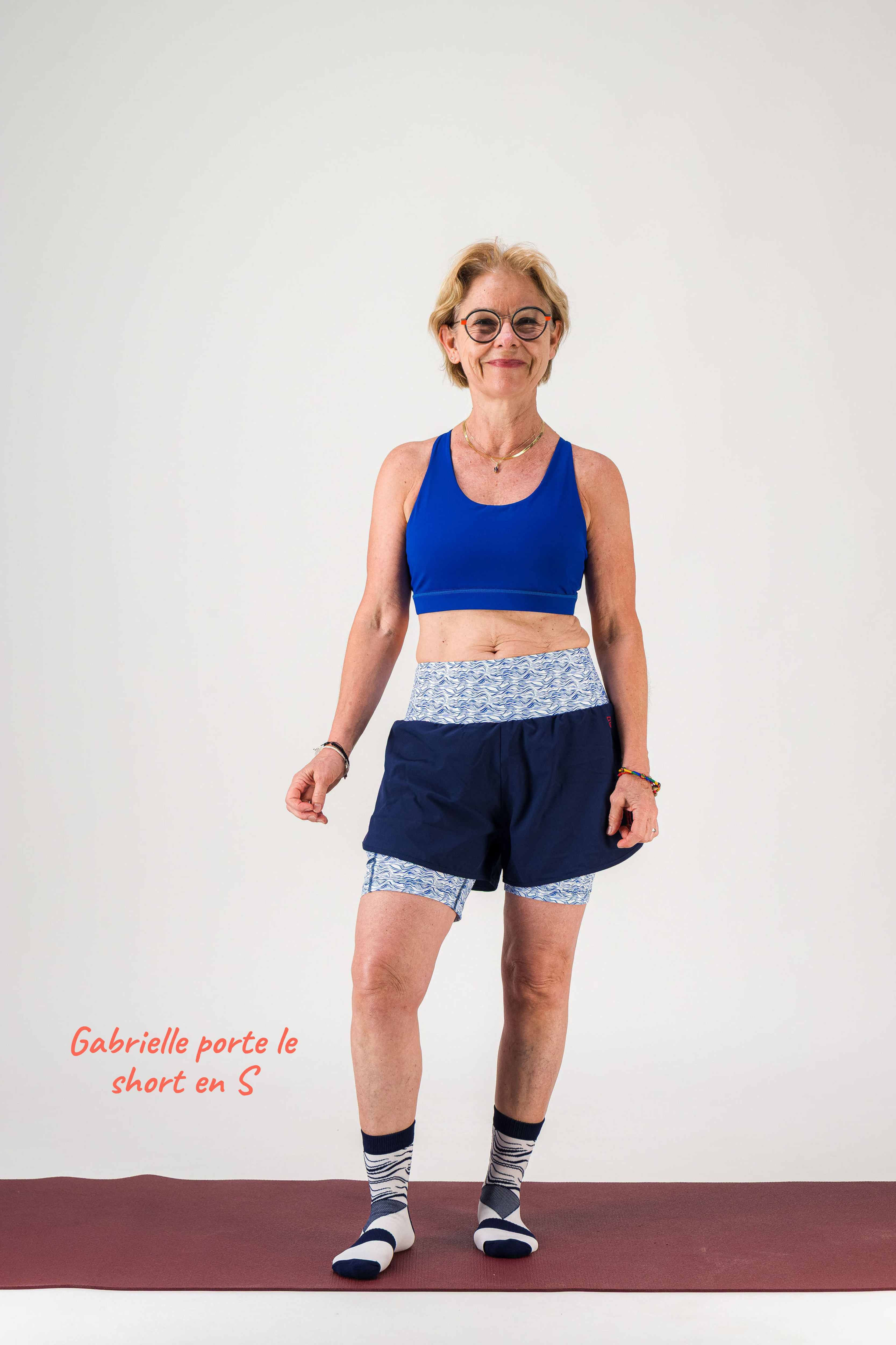 Gayaskin Nouvelle Vague V2 short 2-en-1 femme taille haute