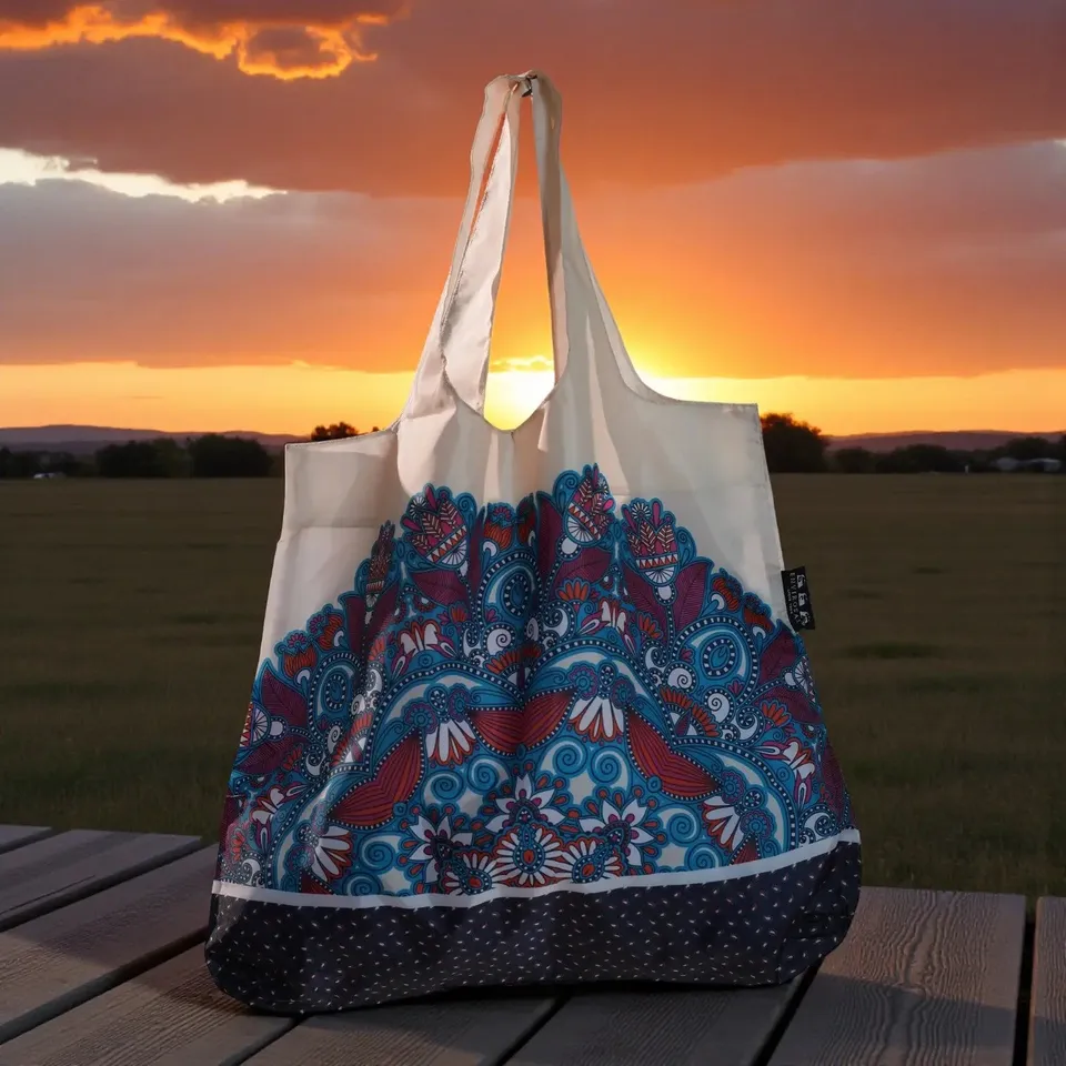 Envirosax Botanica 1 sac courses pliable motif fleurs