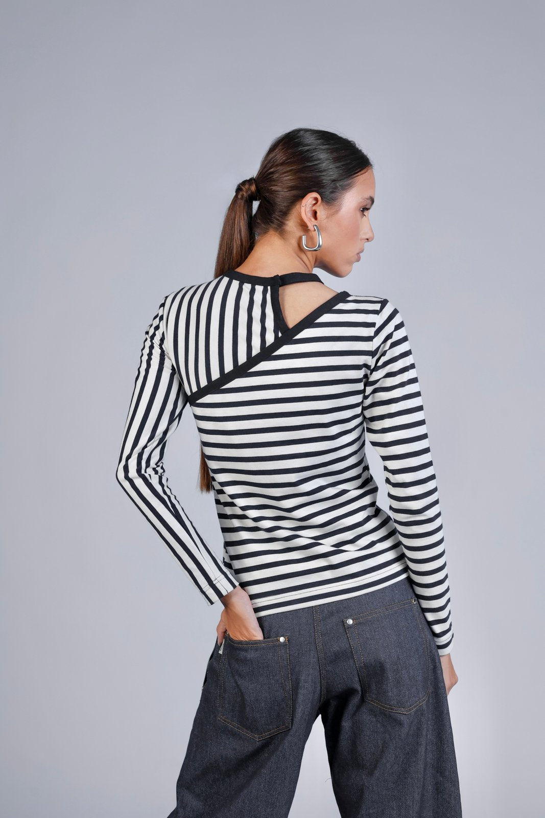 Bobo Paris Les Hauts duo tops Louise asymétriques blanc XS