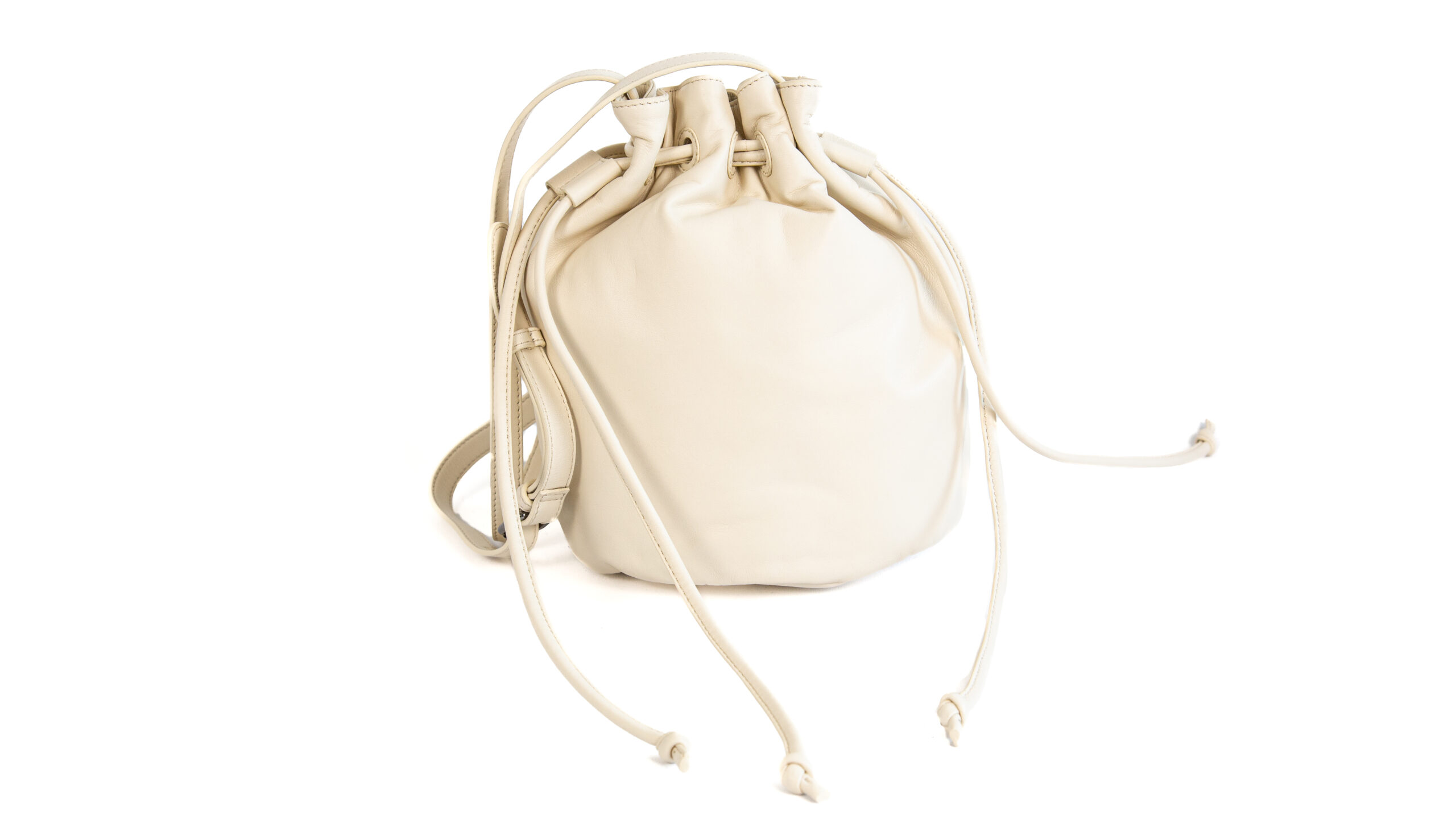 MIARMA Seau sac cuir agneau doublure coton