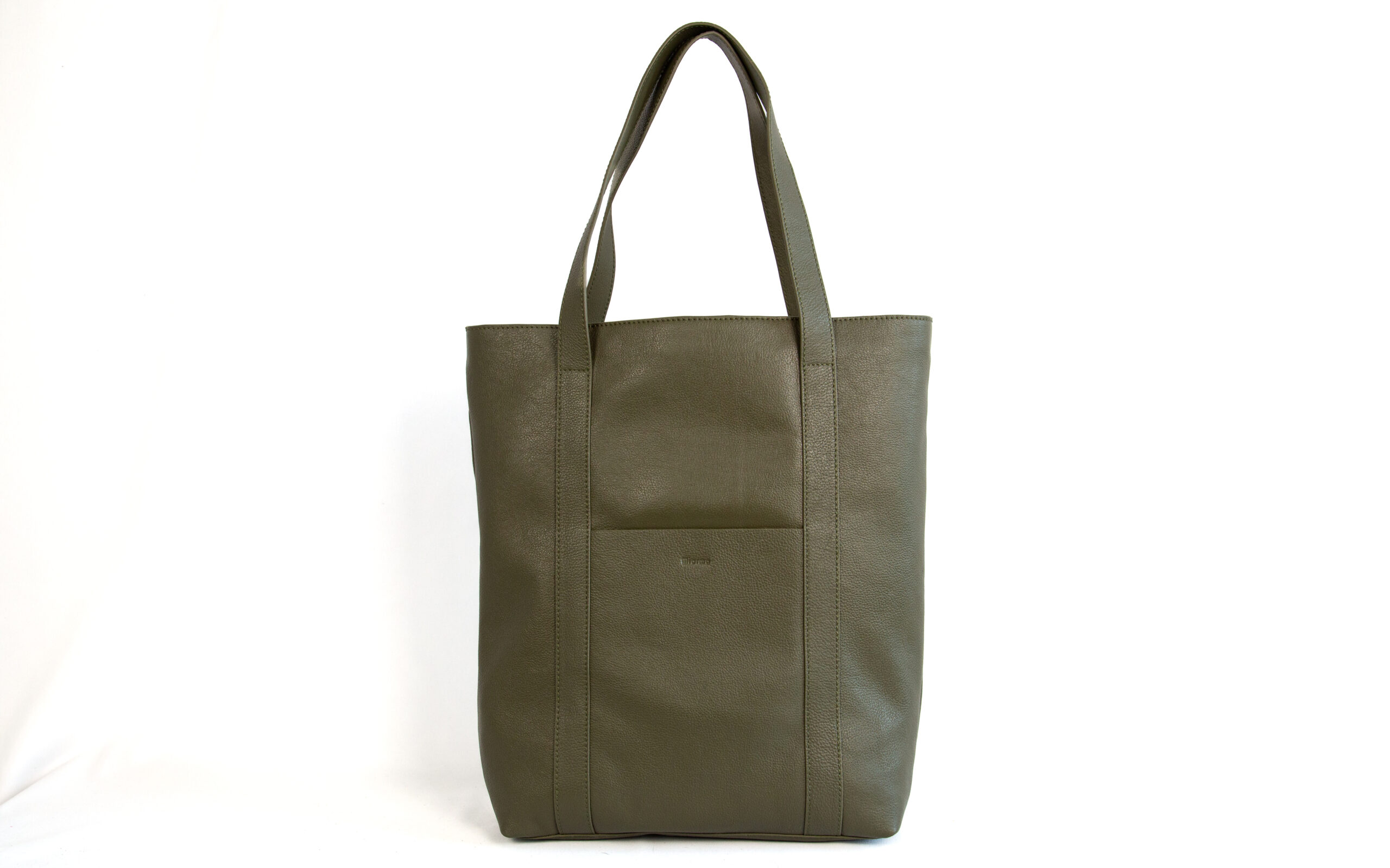 MIARMA Cabas sac cabas cuir poche zip leftovers