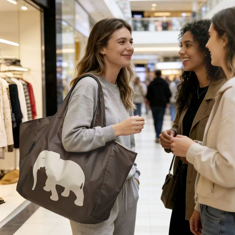 Envirosax Magic Bag Elephant sac réutilisable pliable isotherme