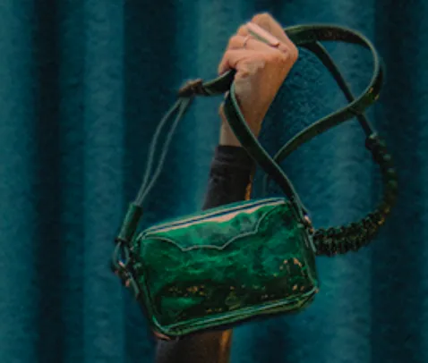 MIARMA Mini camera bag Furious sac cuir restes