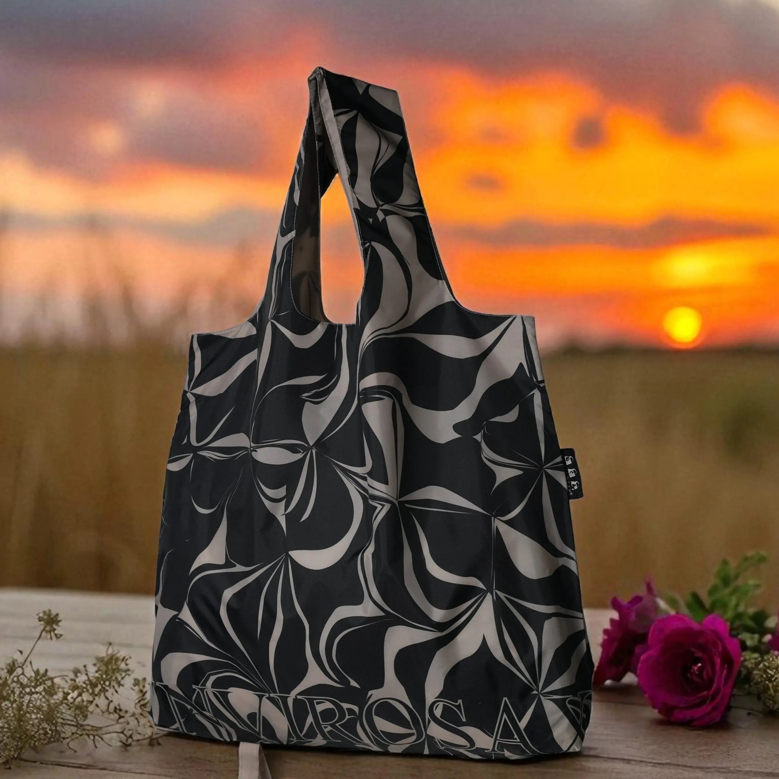 Envirosax Botanica sac cabas réutilisable lot 5 polyester