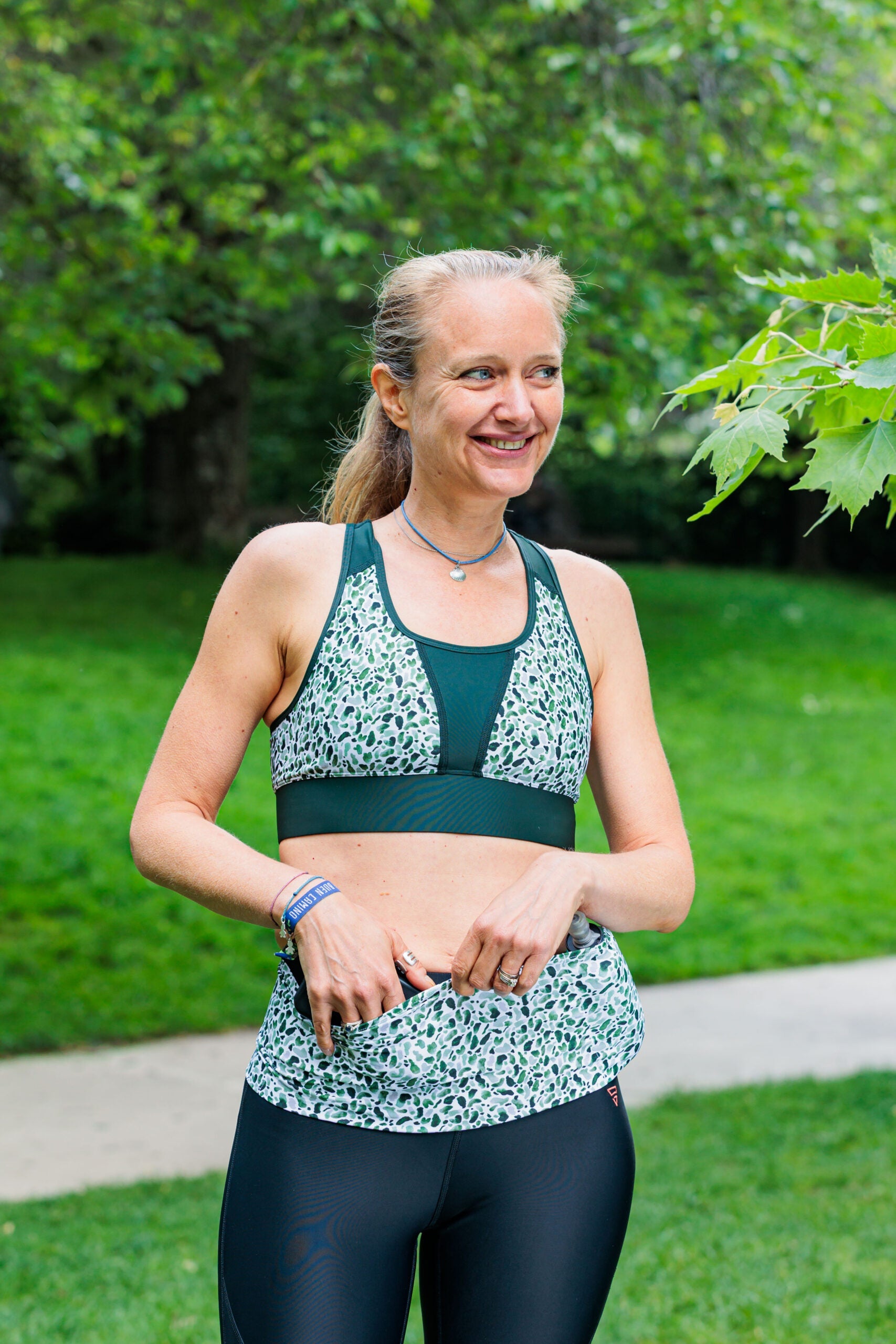 GAYASKIN SCOTLAND ceinture running femme à poches