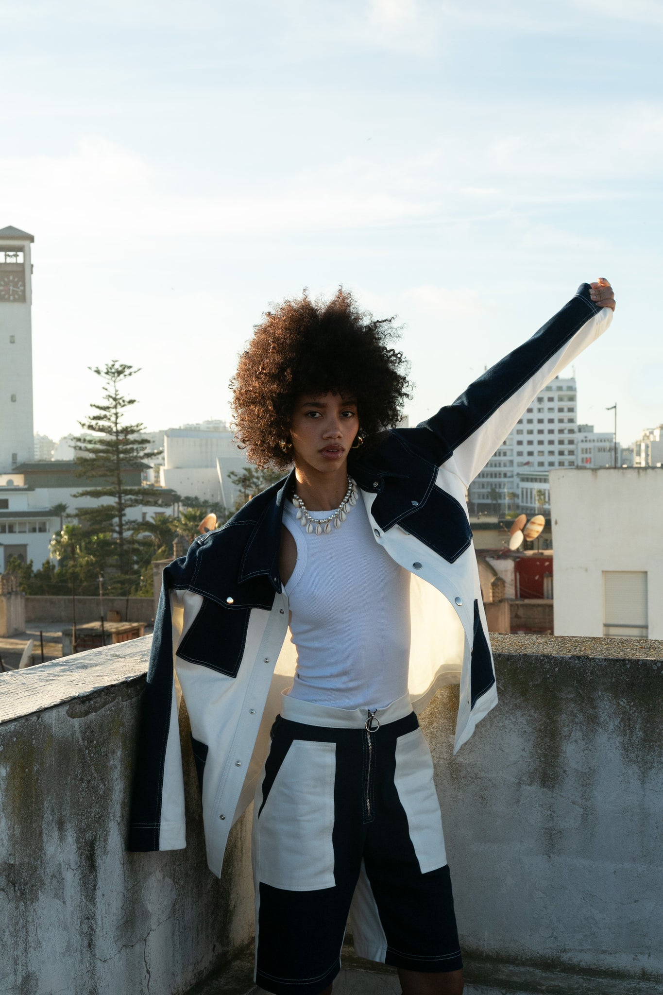 BOBO PARIS Gauthier veste jean bleue coton unisexe