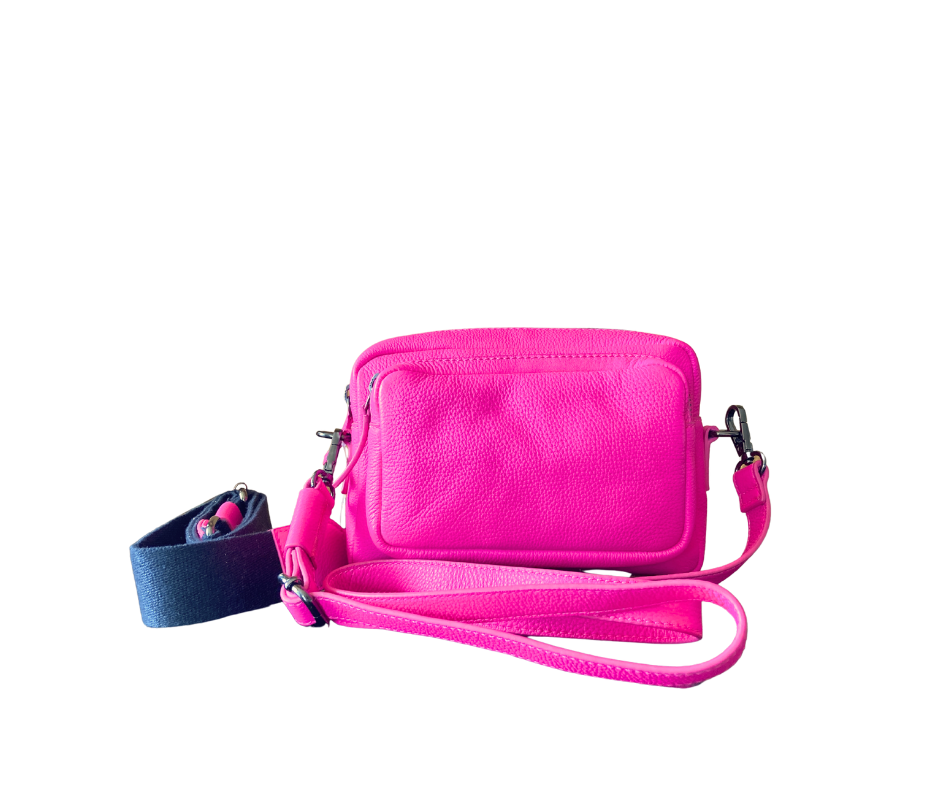 MIARMA Camera Bag Paradise sac cuir fluo poches