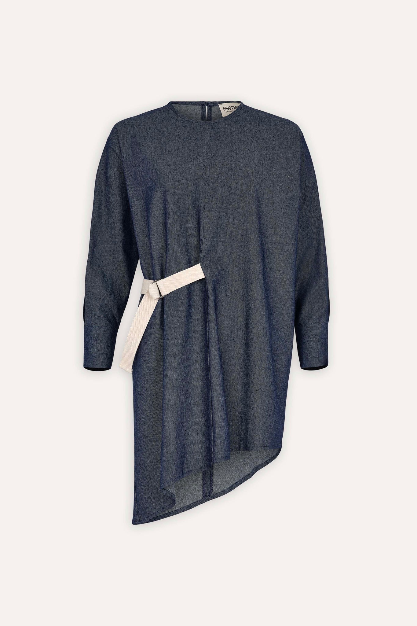 BOBO PARIS Paloma robe manches longues denim coton S/M