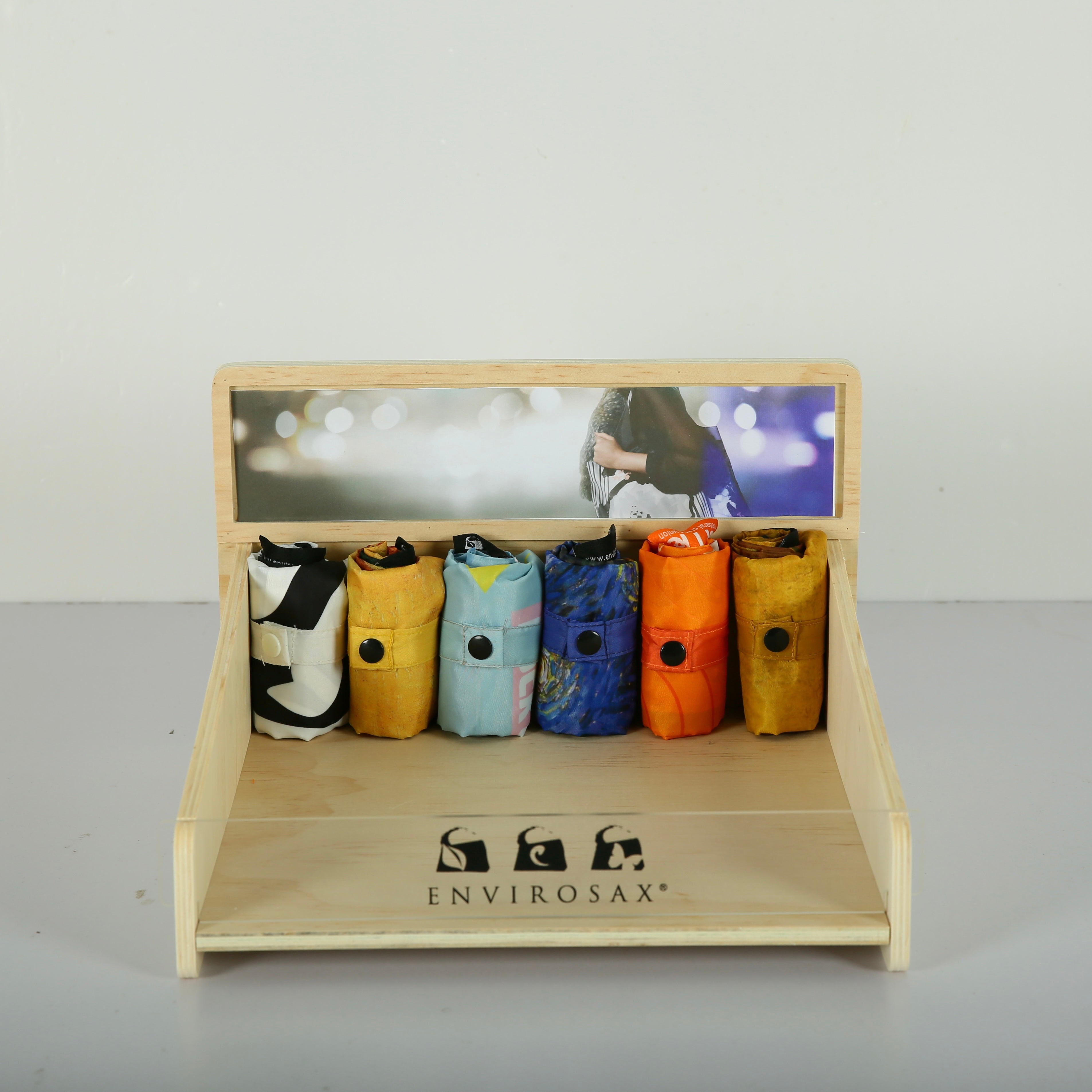 Envirosax Display présentoir bois pour sacs pliables