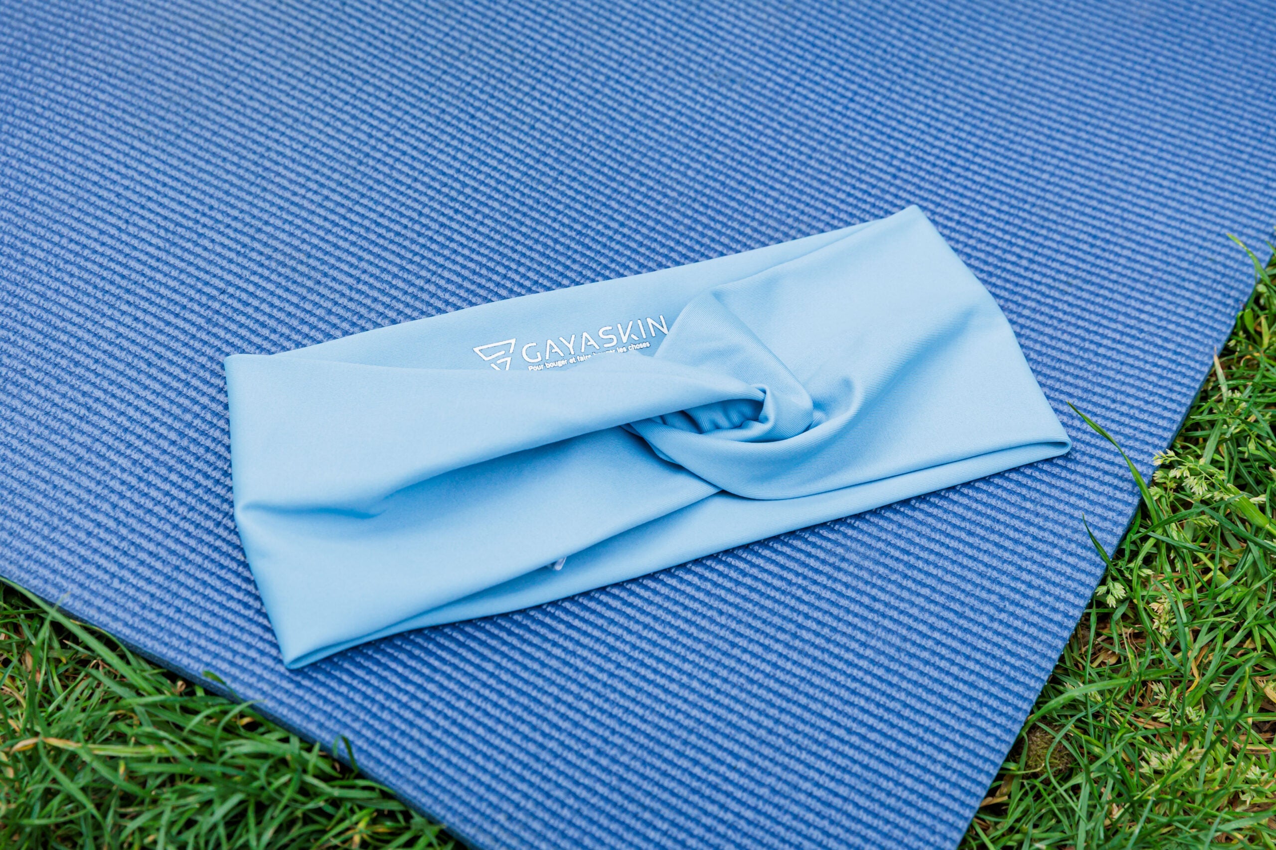 GAYASKIN Blueberry bandeau sport femme léger upcyclé