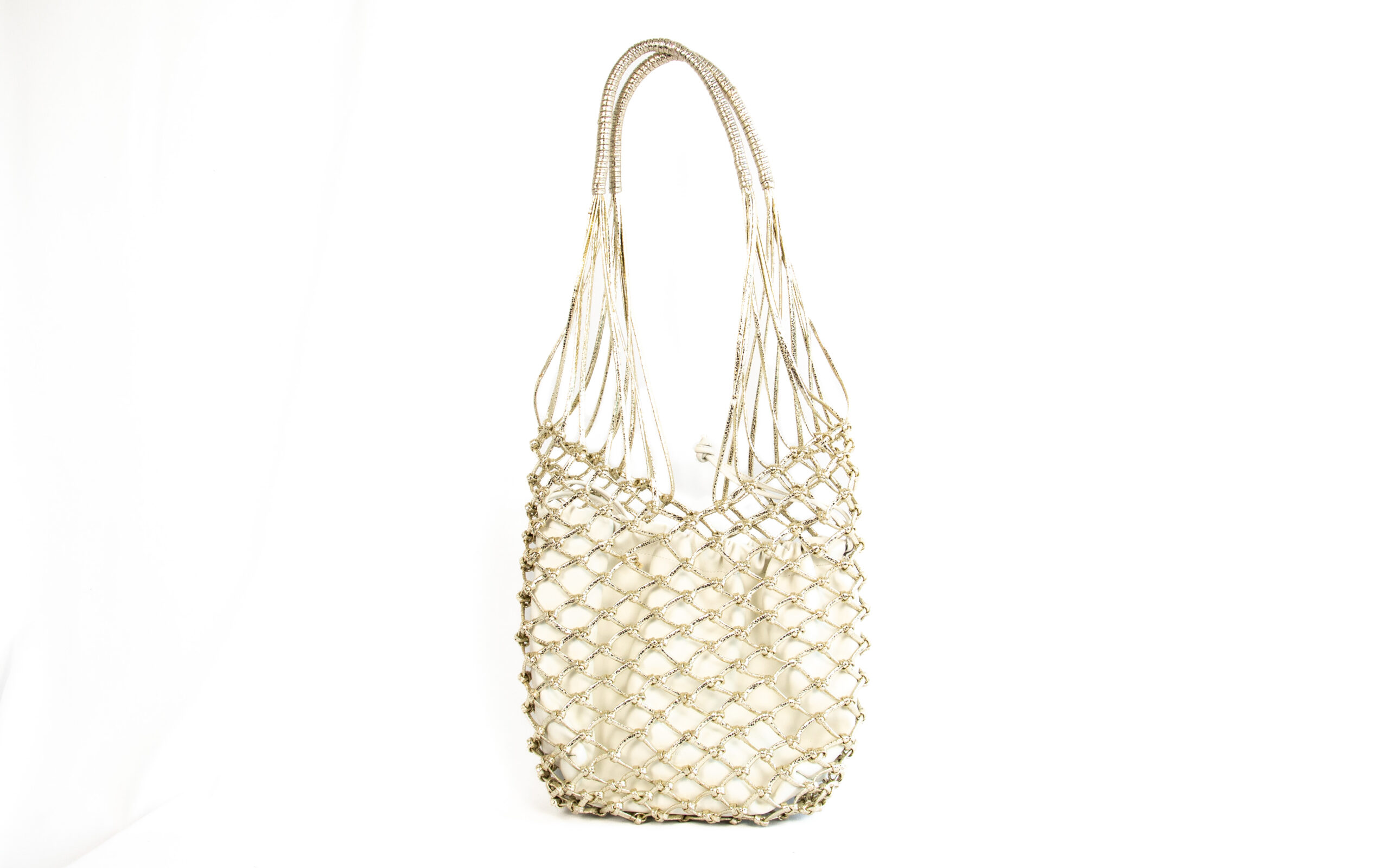 MIARMA Woven Bag sac tressé cuir pochette amovible