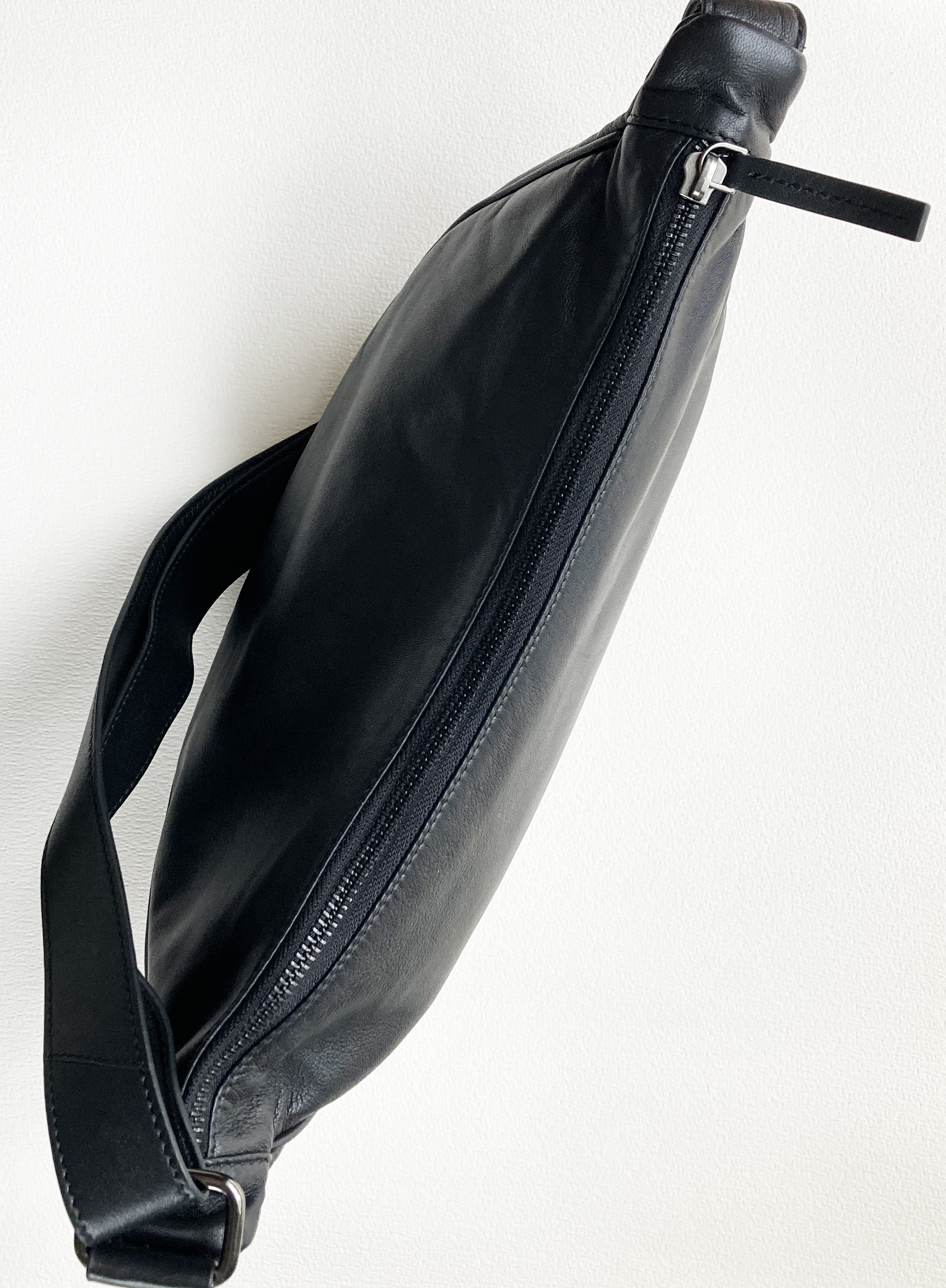 MIARMA Banana ZIP sac cuir recyclé bandoulière