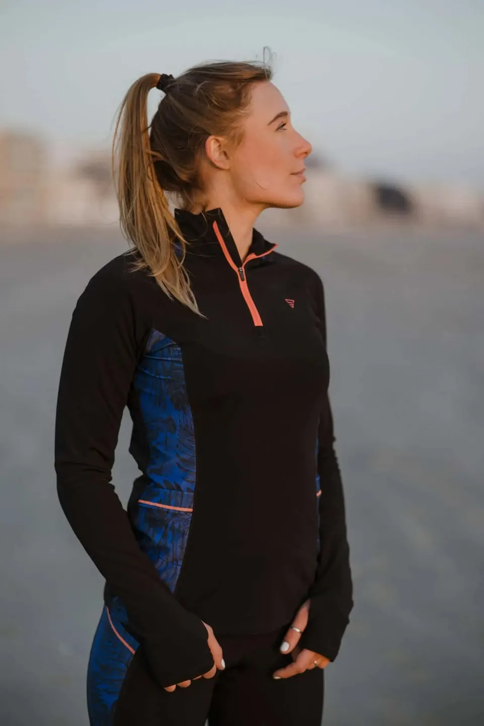 GAYASKIN L'Intrépide Pull Polaire Femme Col Montant Recyclé