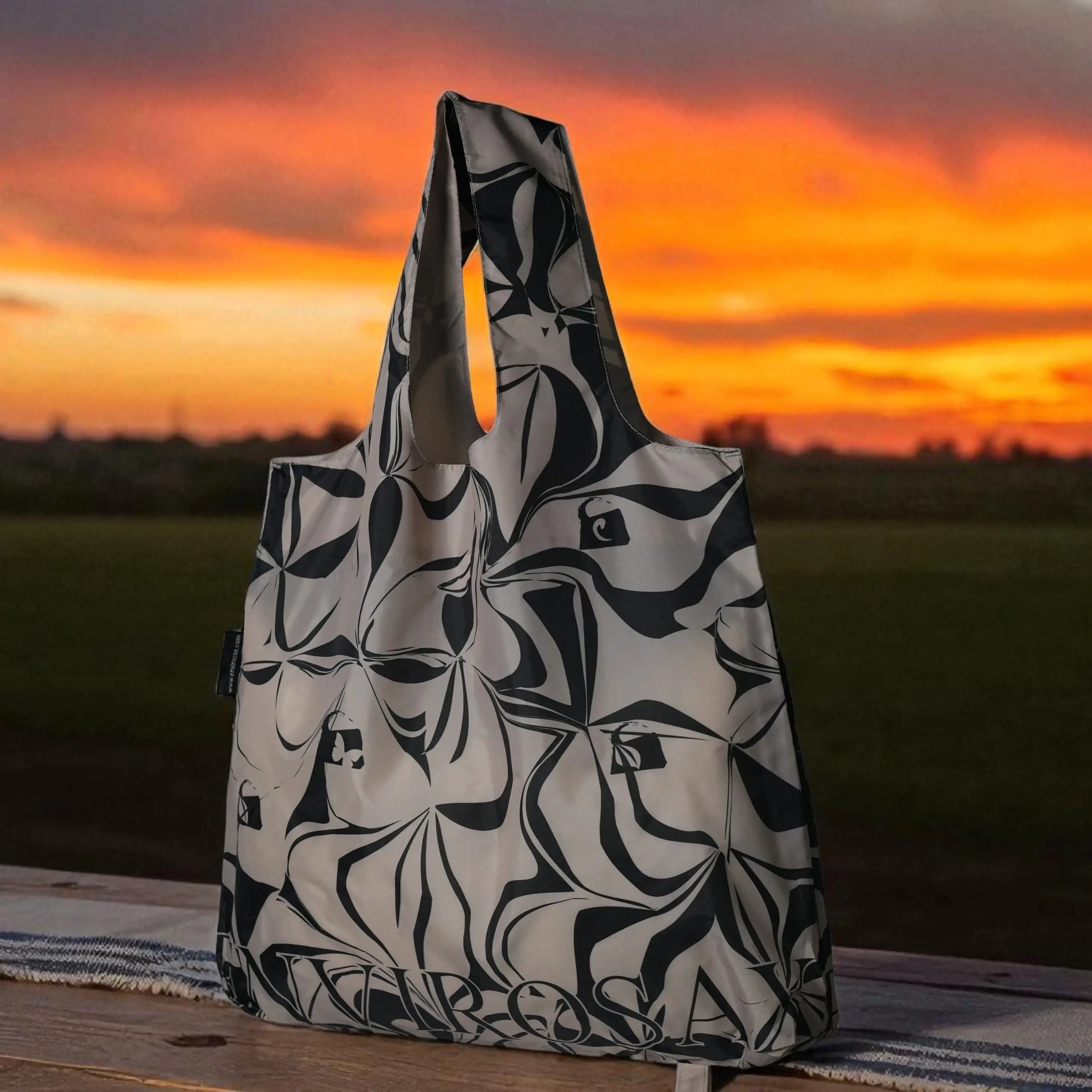 Envirosax Botanica sac cabas réutilisable lot 5 polyester
