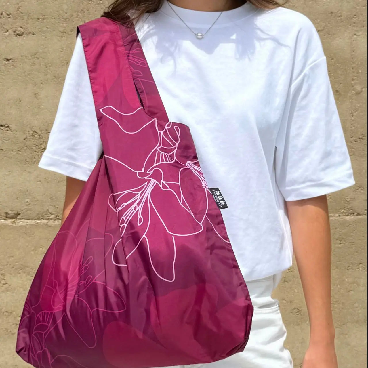 Envirosax Rose Sauvage sac réutilisable pliable 20 kg