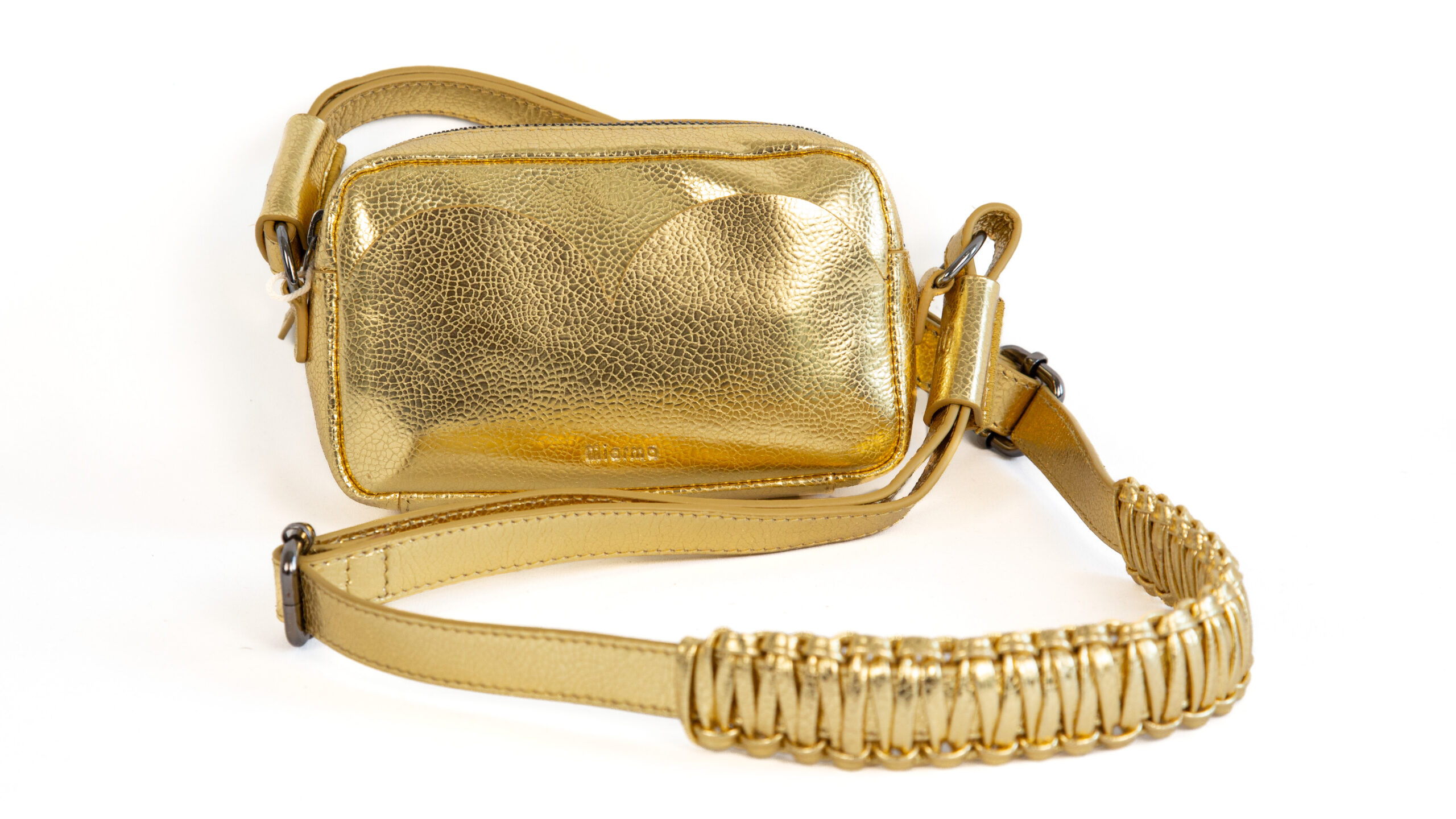 MIARMA Mini camera bag sac cuir restes soirée