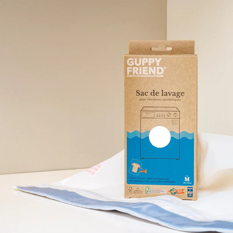 Guppyfriend sac de lavage filet anti-microfibres écoresponsable