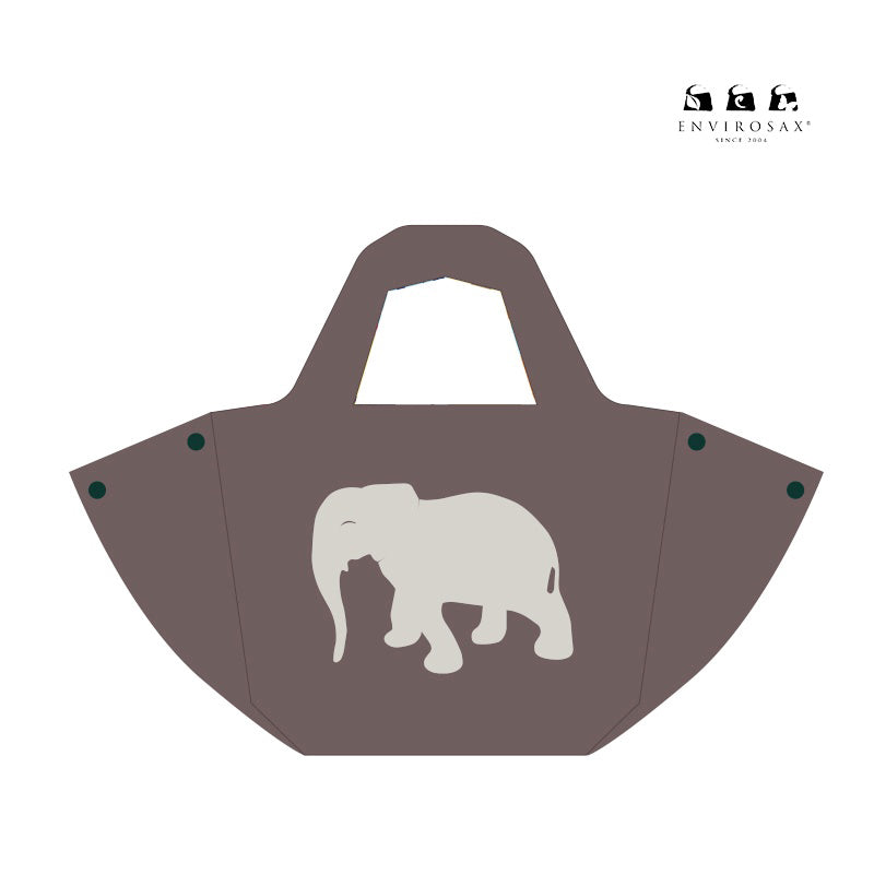 Envirosax Magic Bag Elephant sac réutilisable pliable isotherme