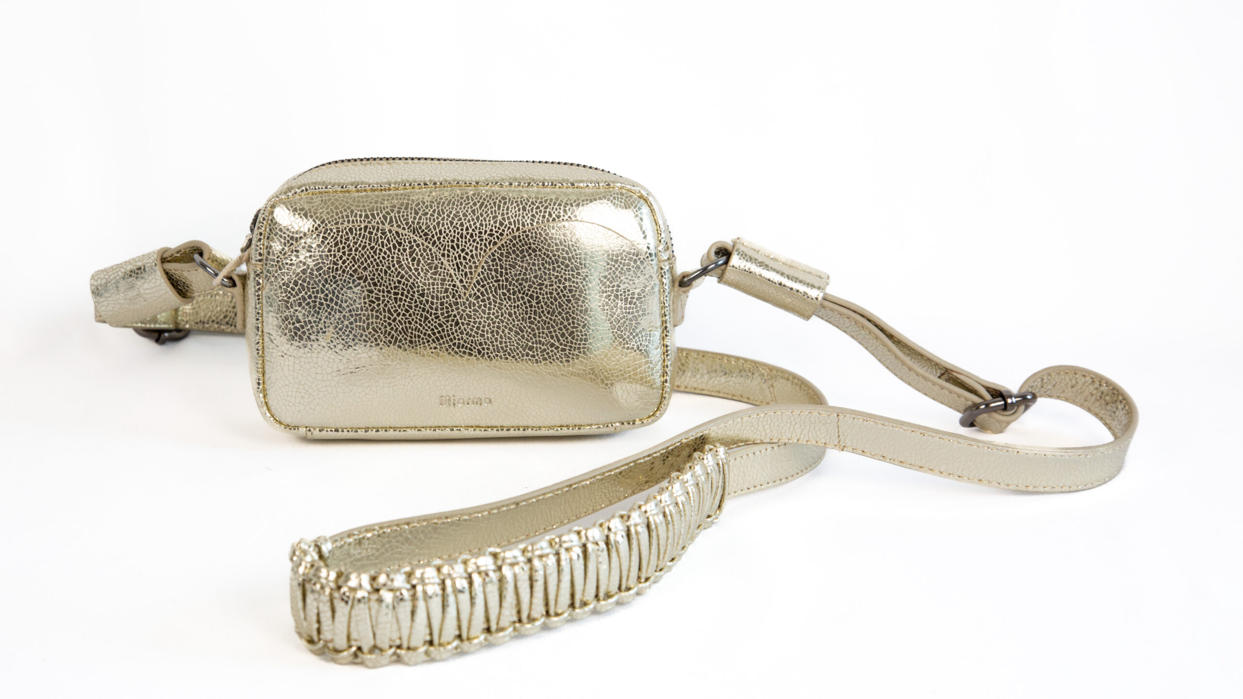 MIARMA Mini camera bag sac cuir restes soirée